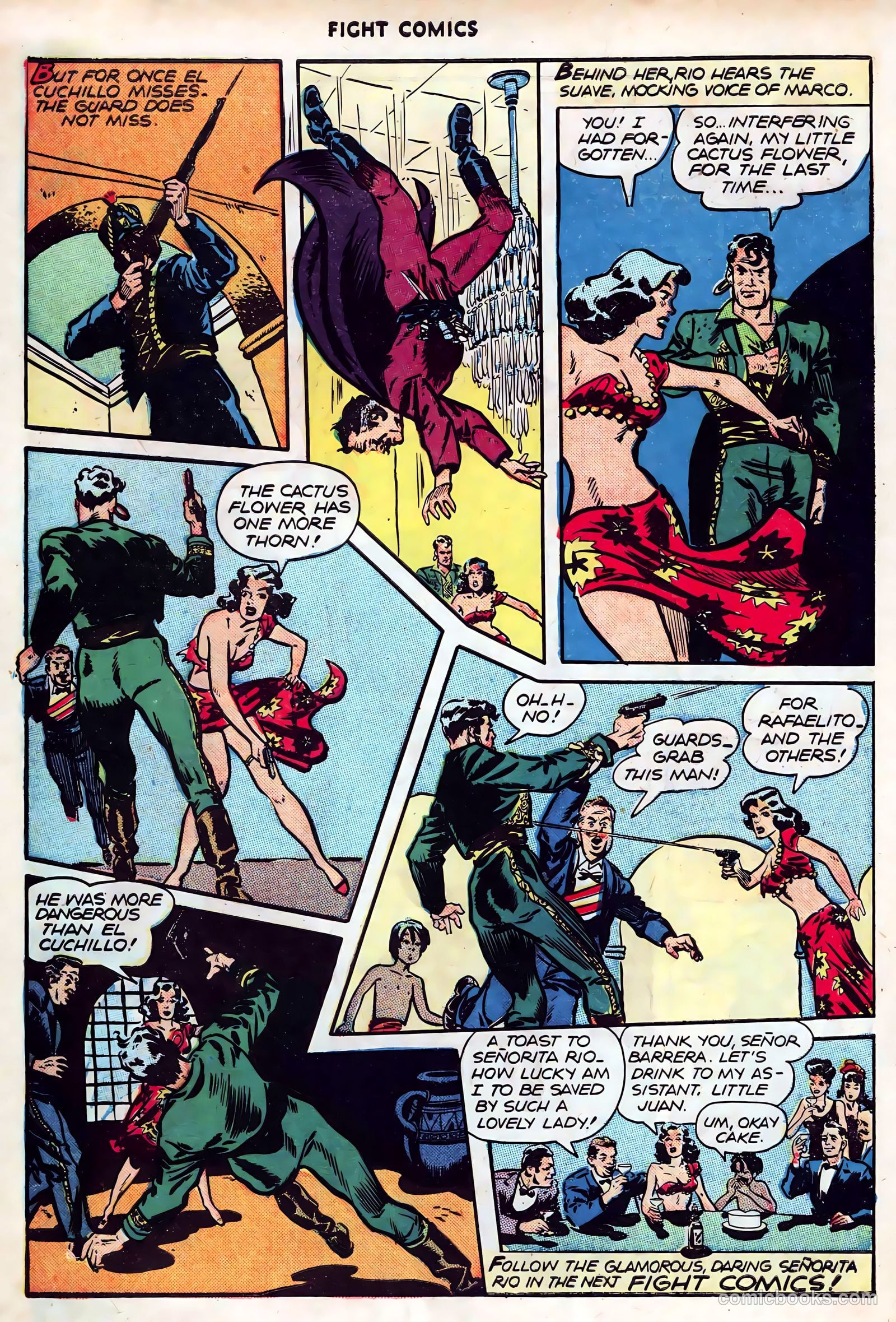 Fight Comics #46 — page 12 of 52