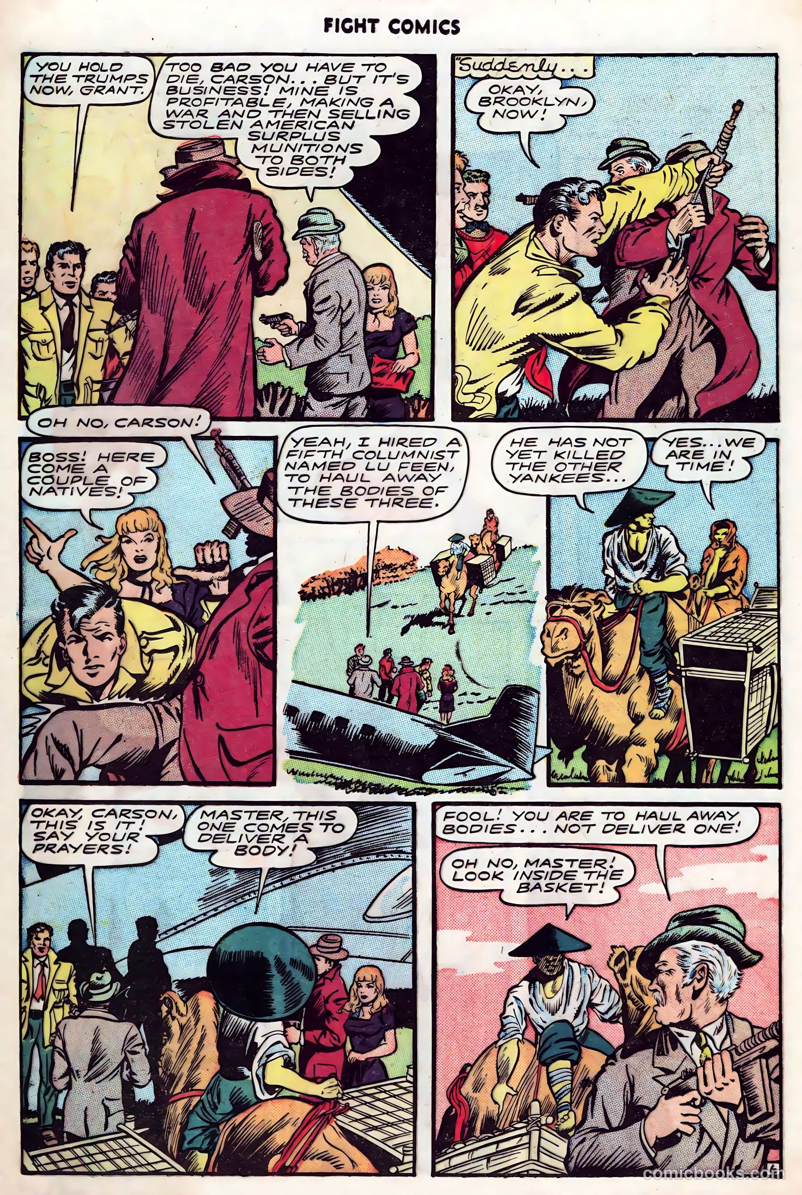 Fight Comics #46 — page 18 of 52
