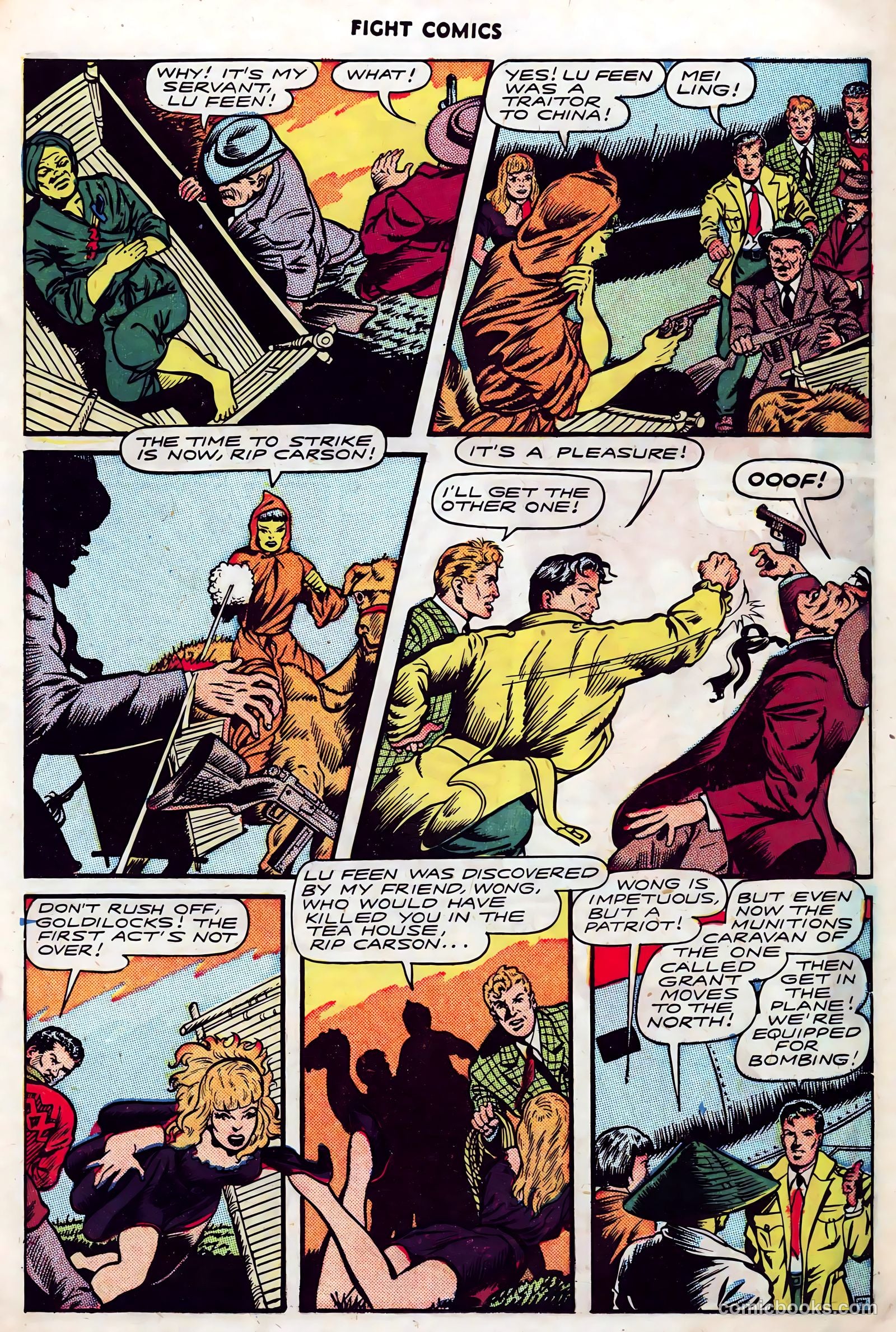 Fight Comics #46 — page 19 of 52