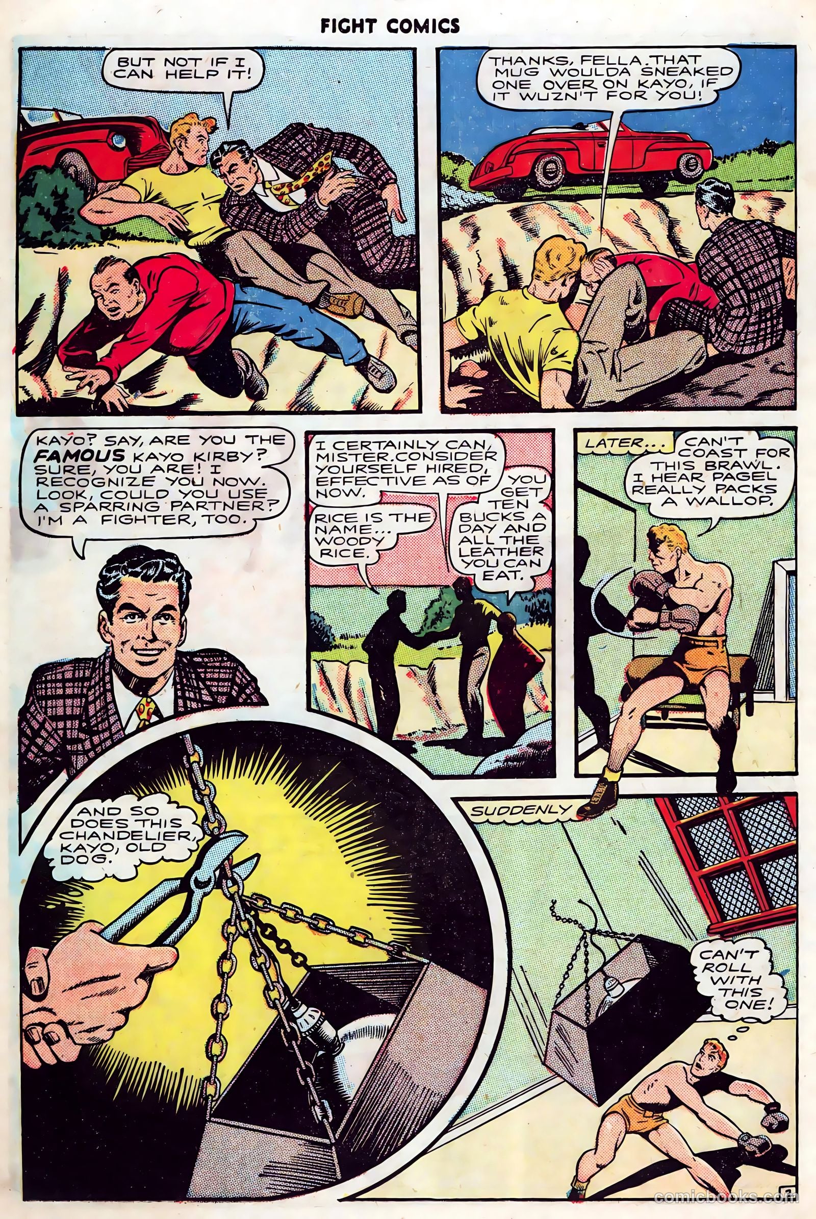Fight Comics #46 — page 22 of 52