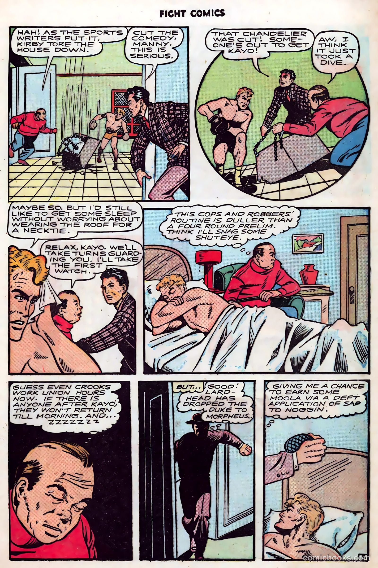 Fight Comics #46 — page 23 of 52