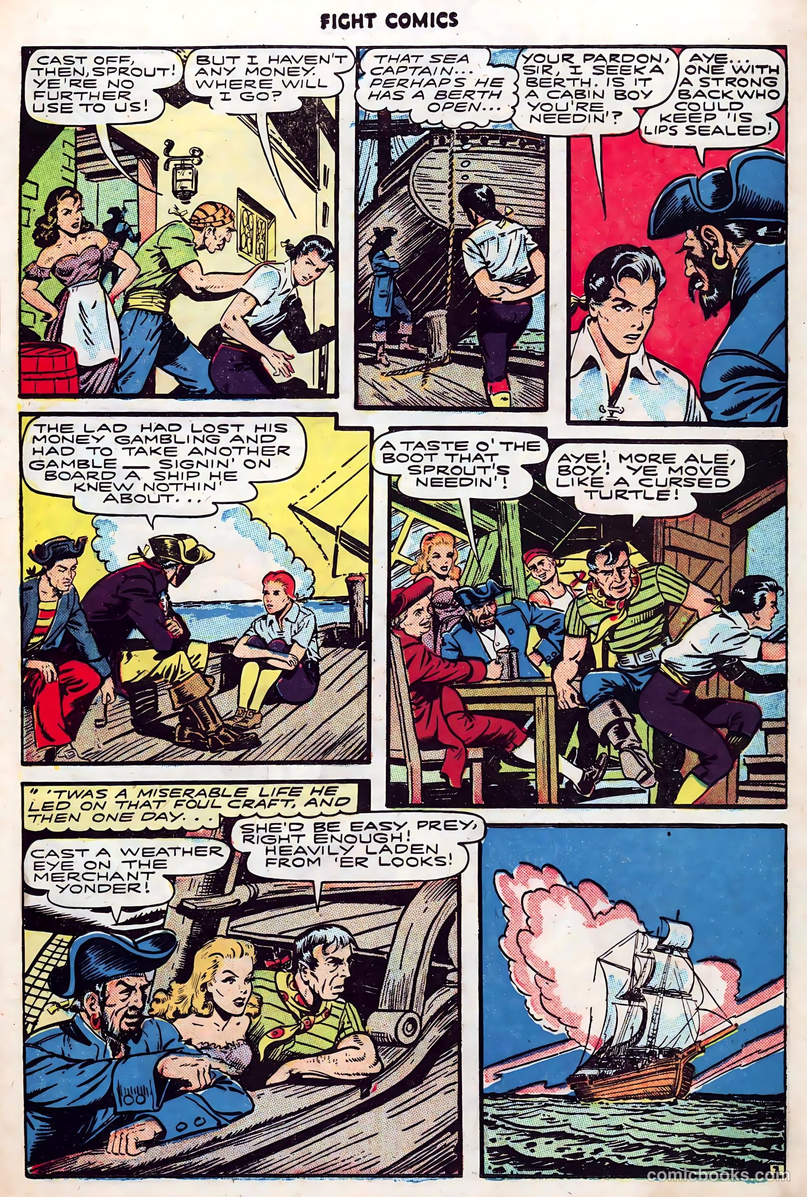 Fight Comics #46 — page 29 of 52