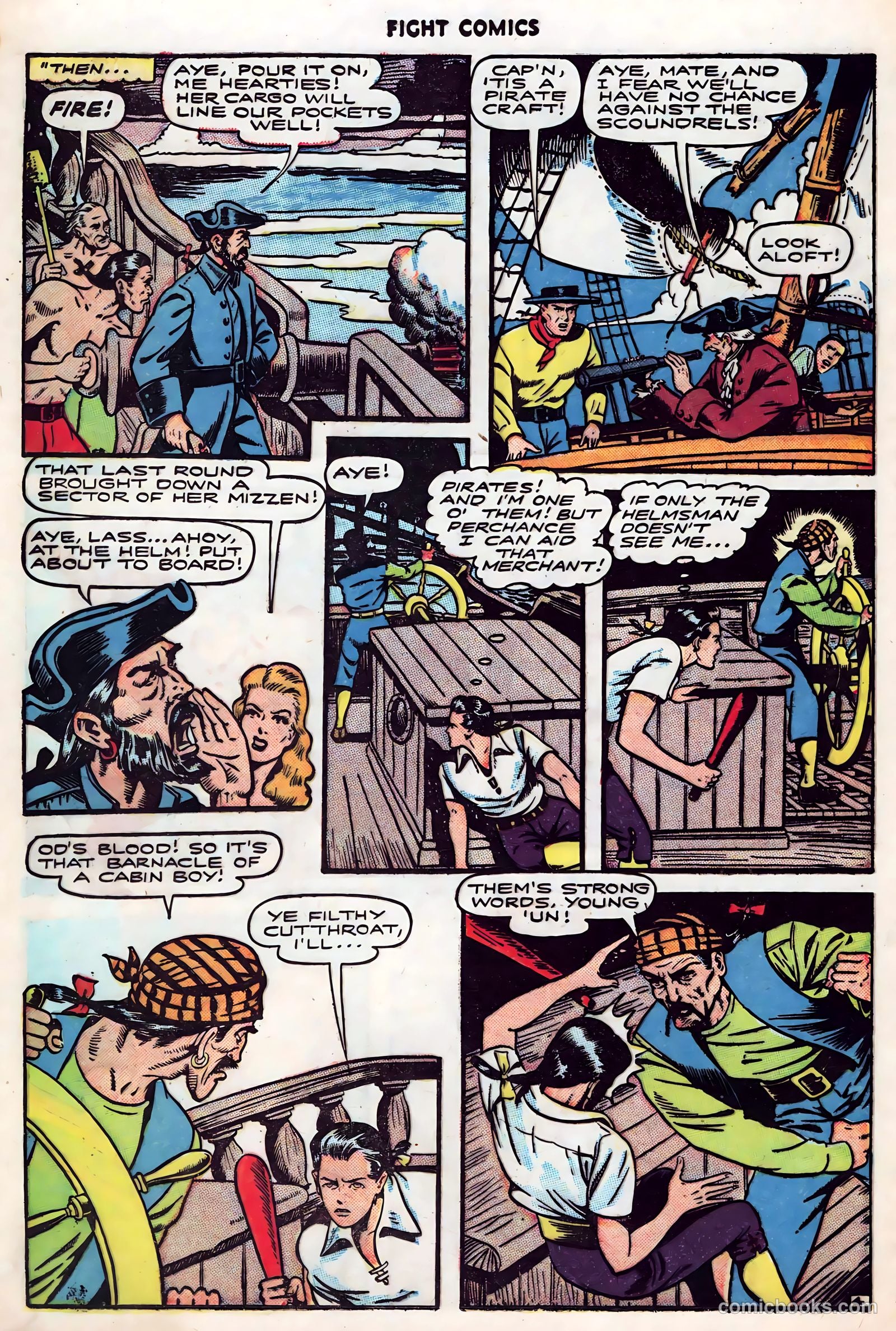 Fight Comics #46 — page 30 of 52
