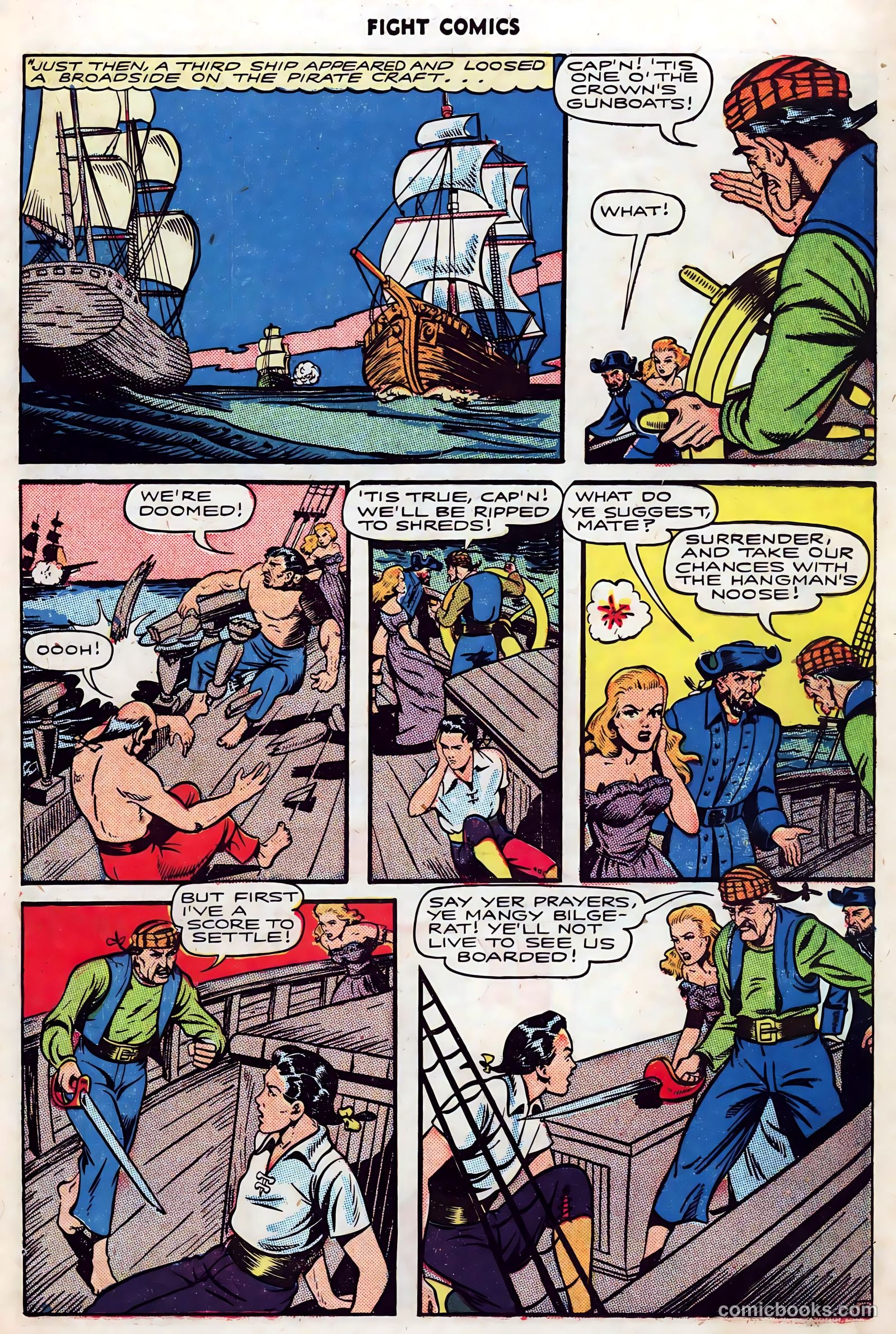 Fight Comics #46 — page 31 of 52