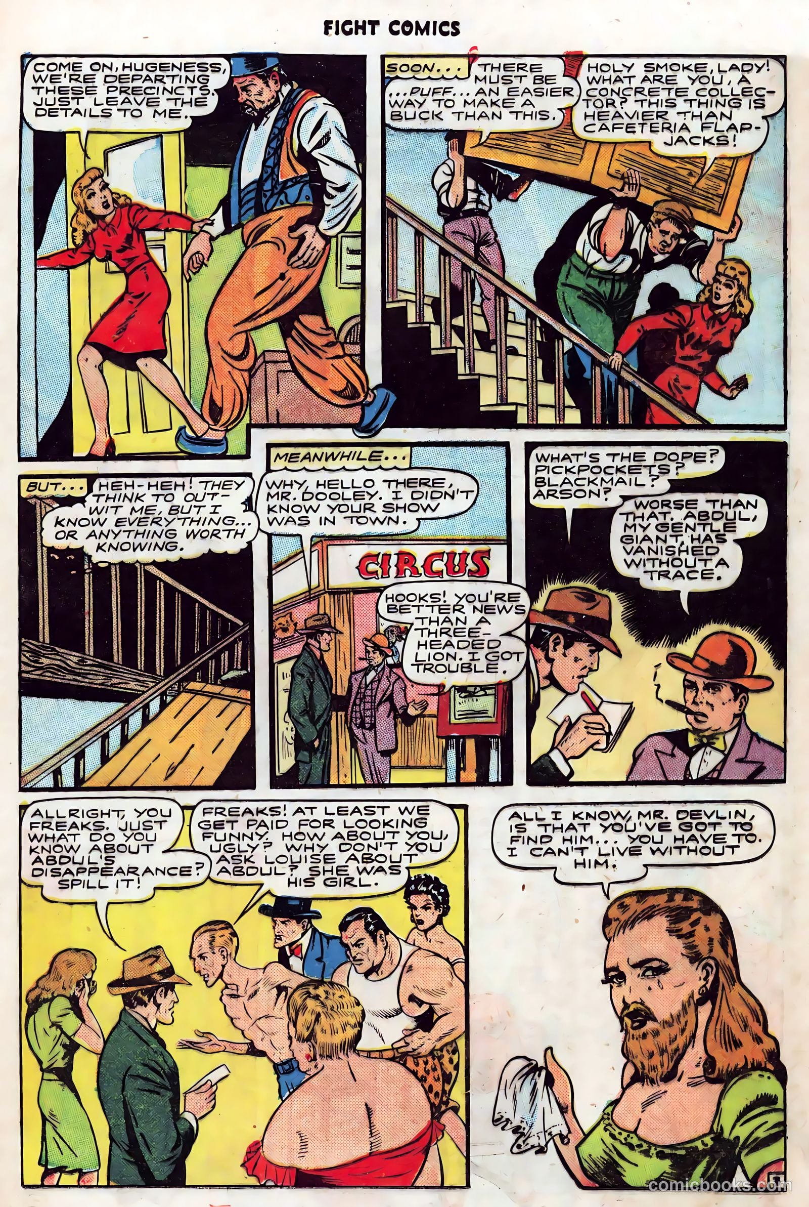 Fight Comics #46 — page 37 of 52