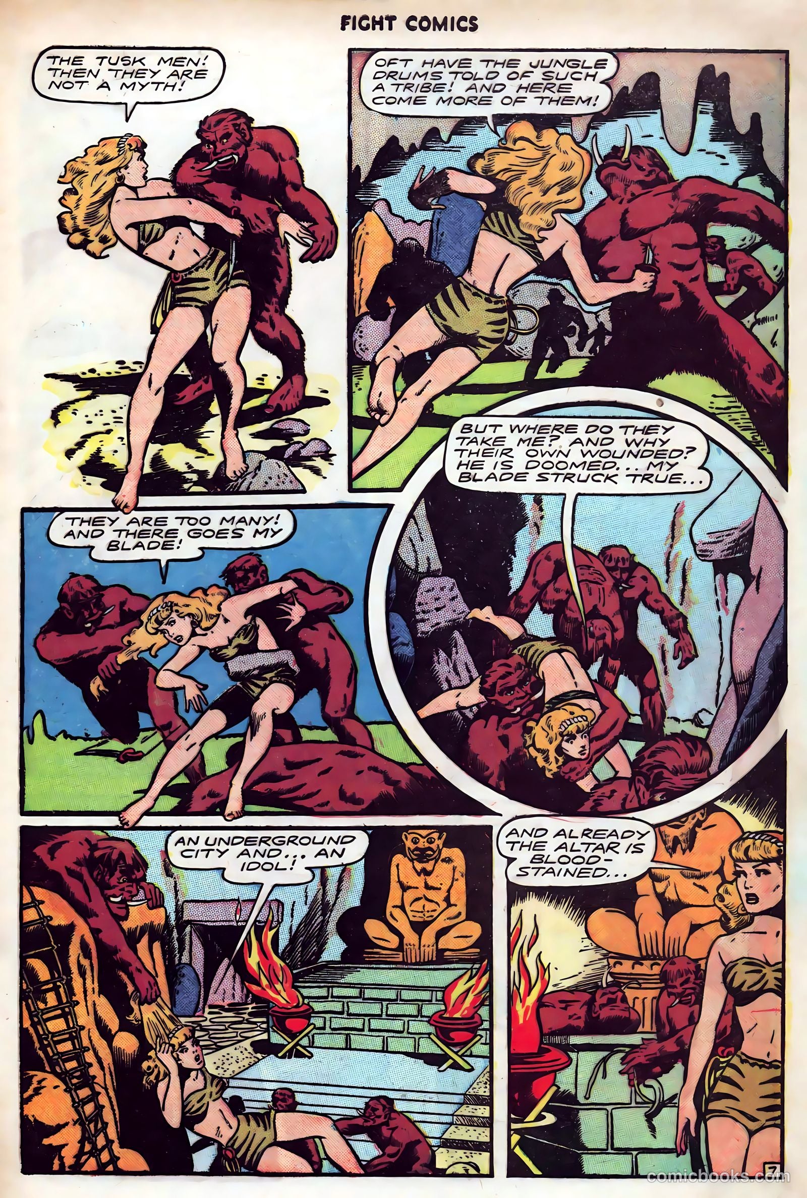 Fight Comics #46 — page 47 of 52