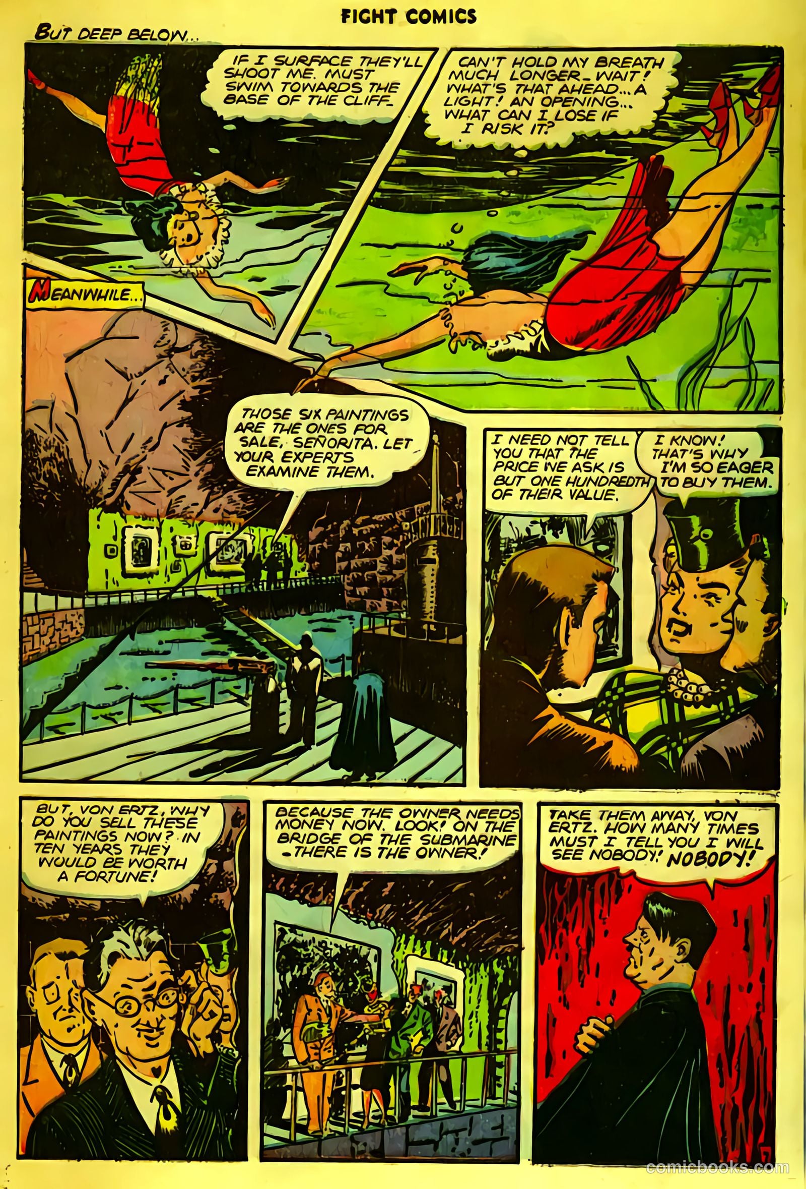 Fight Comics #47 — page 10 of 53