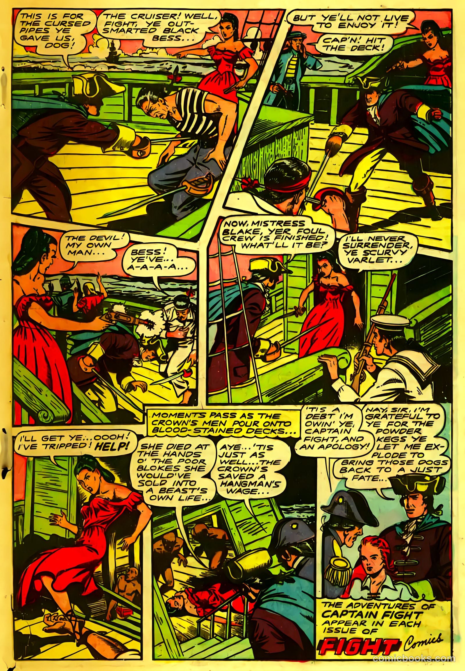 Fight Comics #47 — page 36 of 53