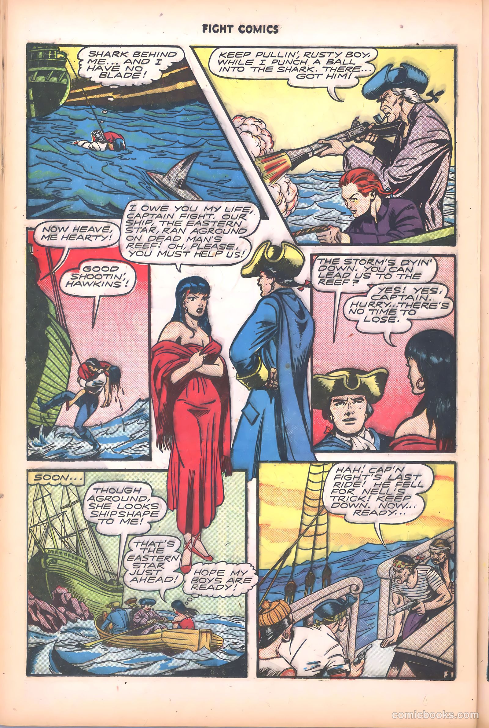 Fight Comics #48 — page 32 of 53