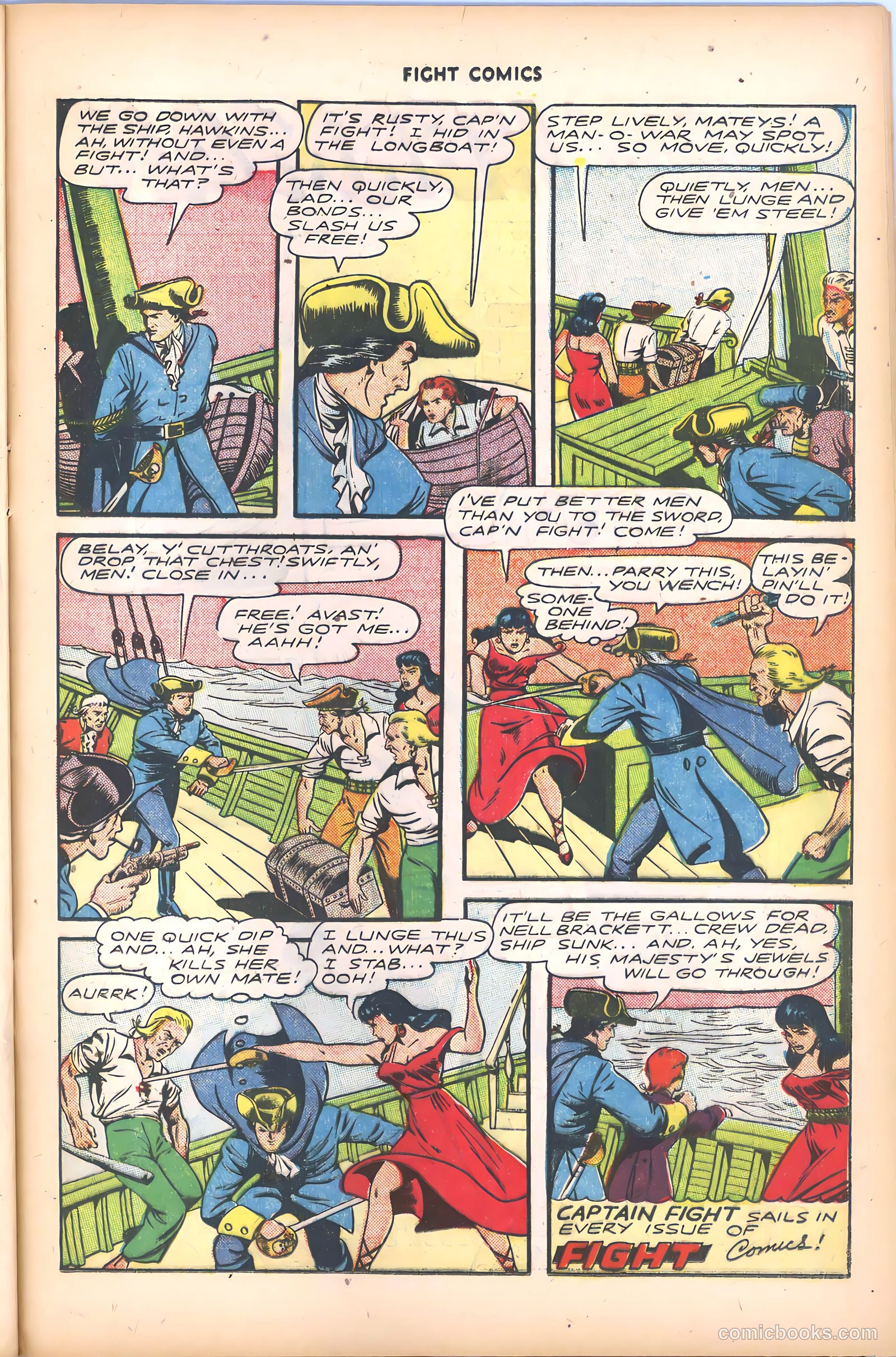 Fight Comics #48 — page 35 of 53
