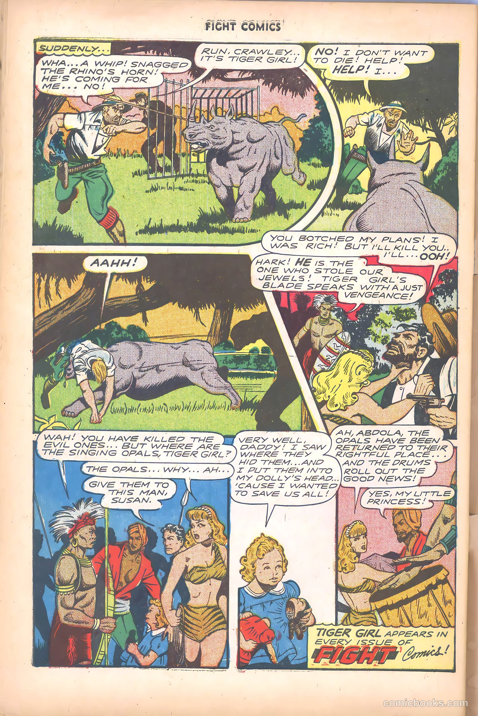 Fight Comics #48 — page 50 of 53