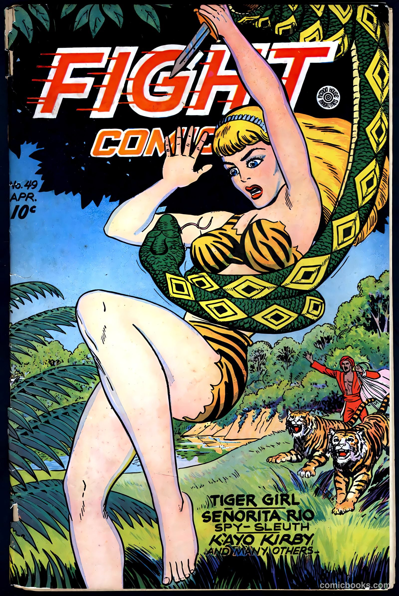Fight Comics #49 — page 1 of 52