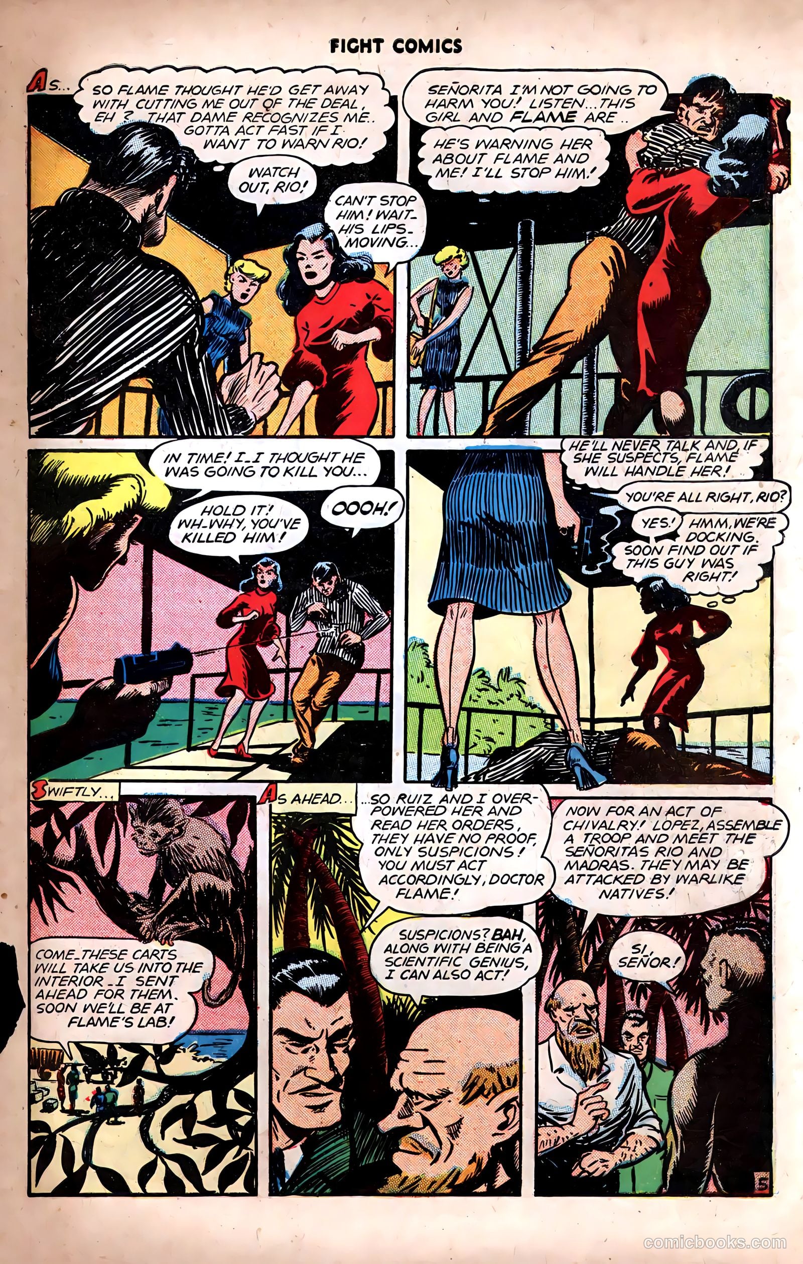 Fight Comics #49 — page 7 of 52