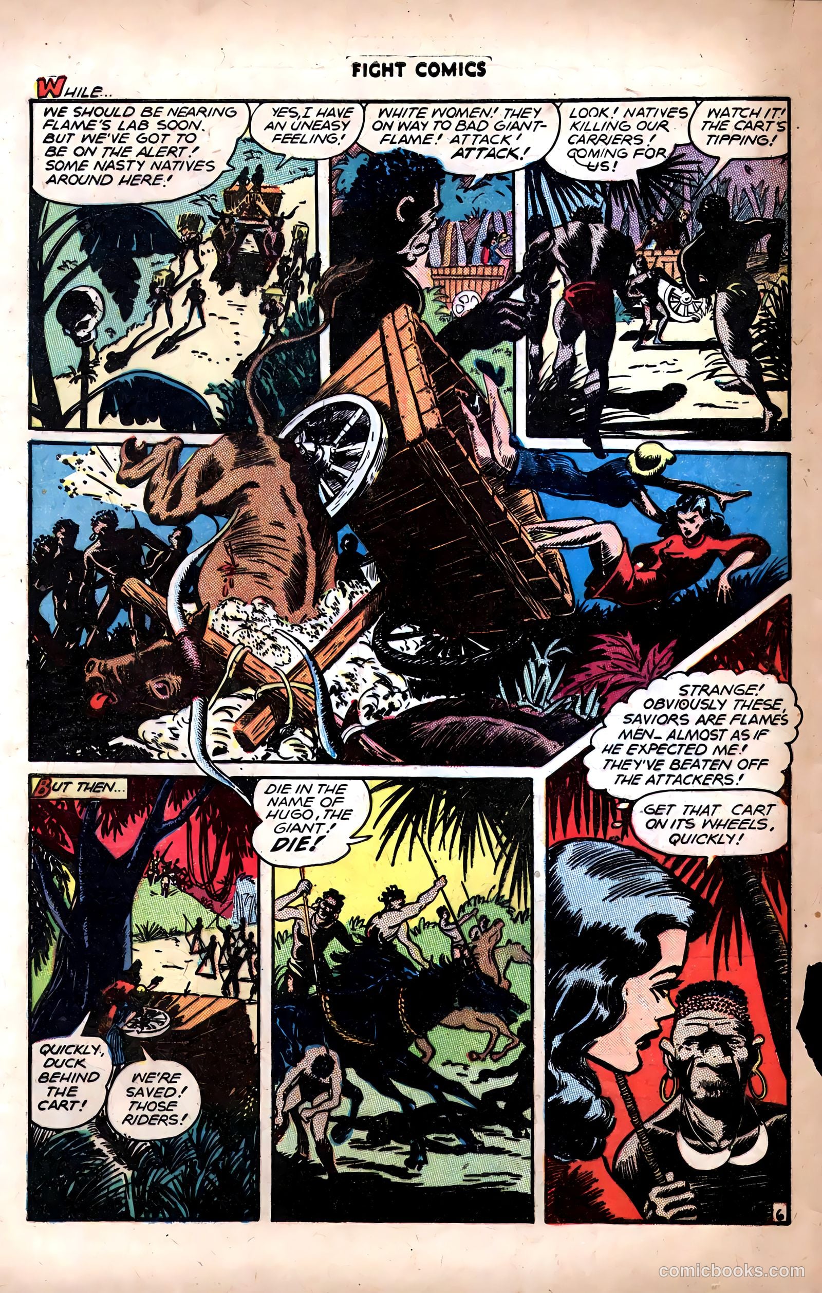 Fight Comics #49 — page 8 of 52