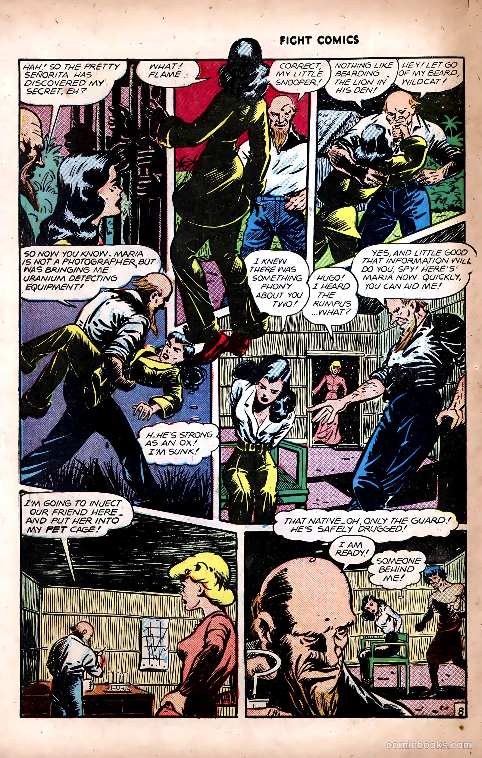 Fight Comics #49 — page 10 of 52