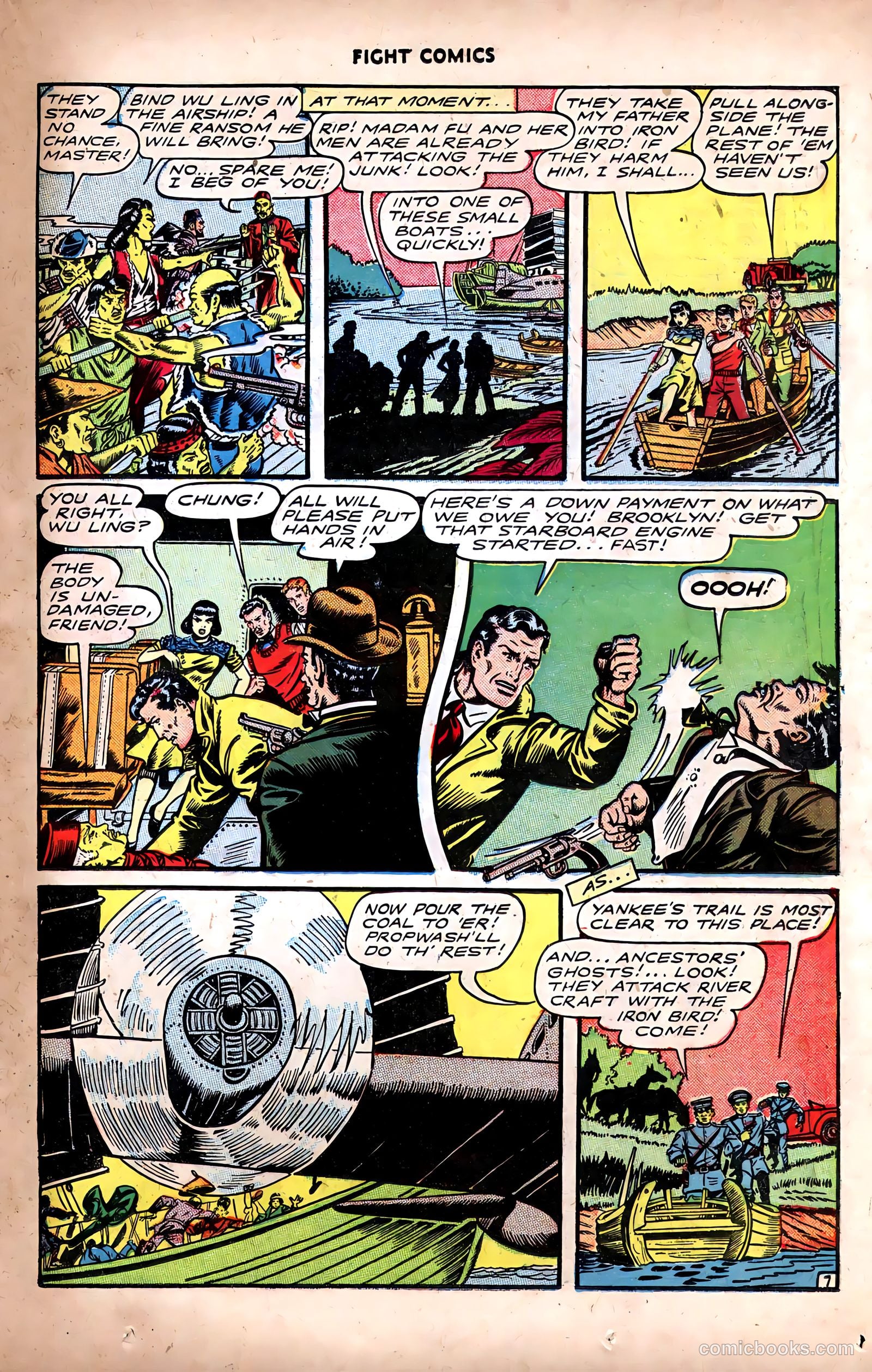 Fight Comics #49 — page 19 of 52
