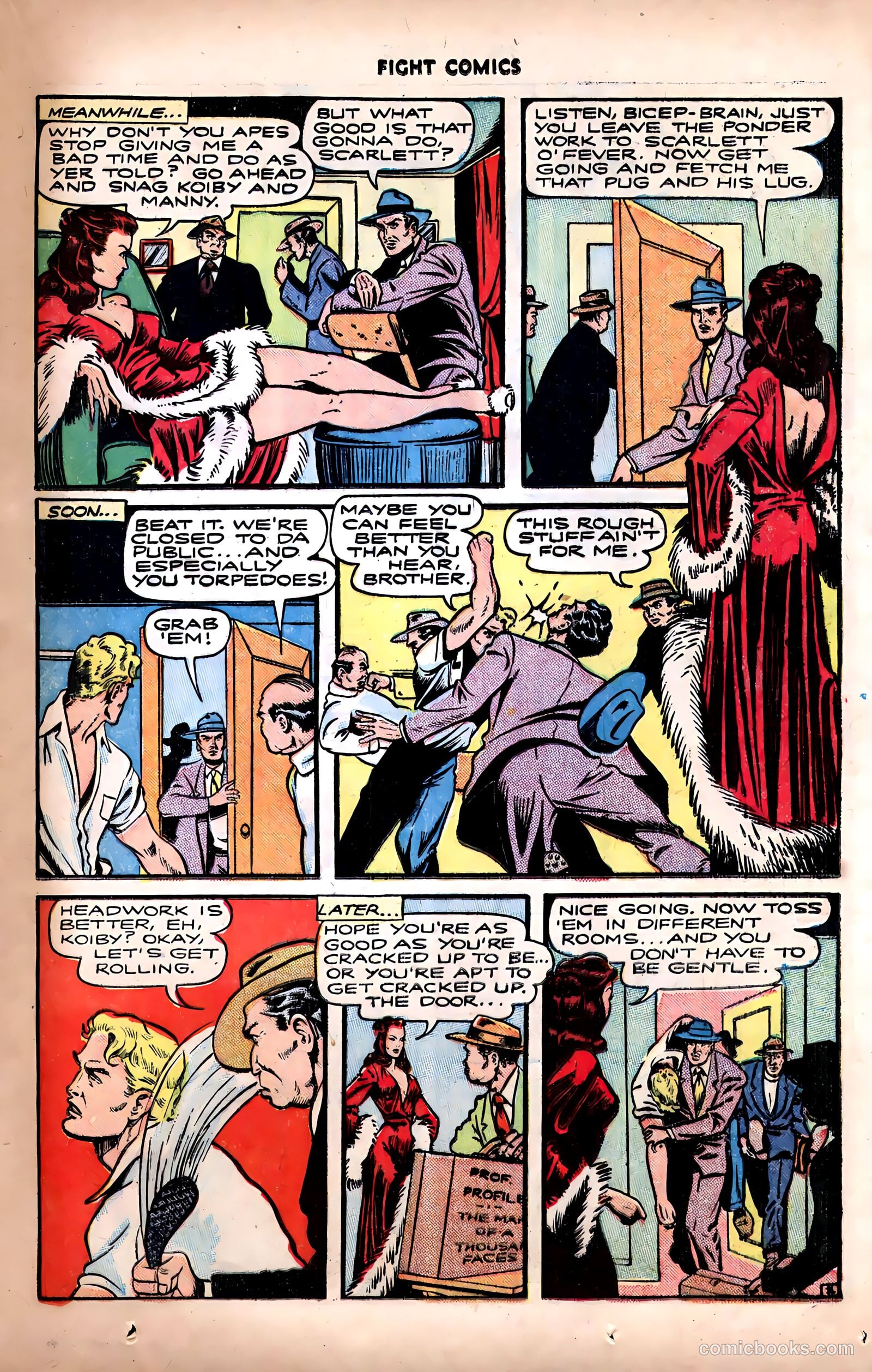 Fight Comics #49 — page 23 of 52