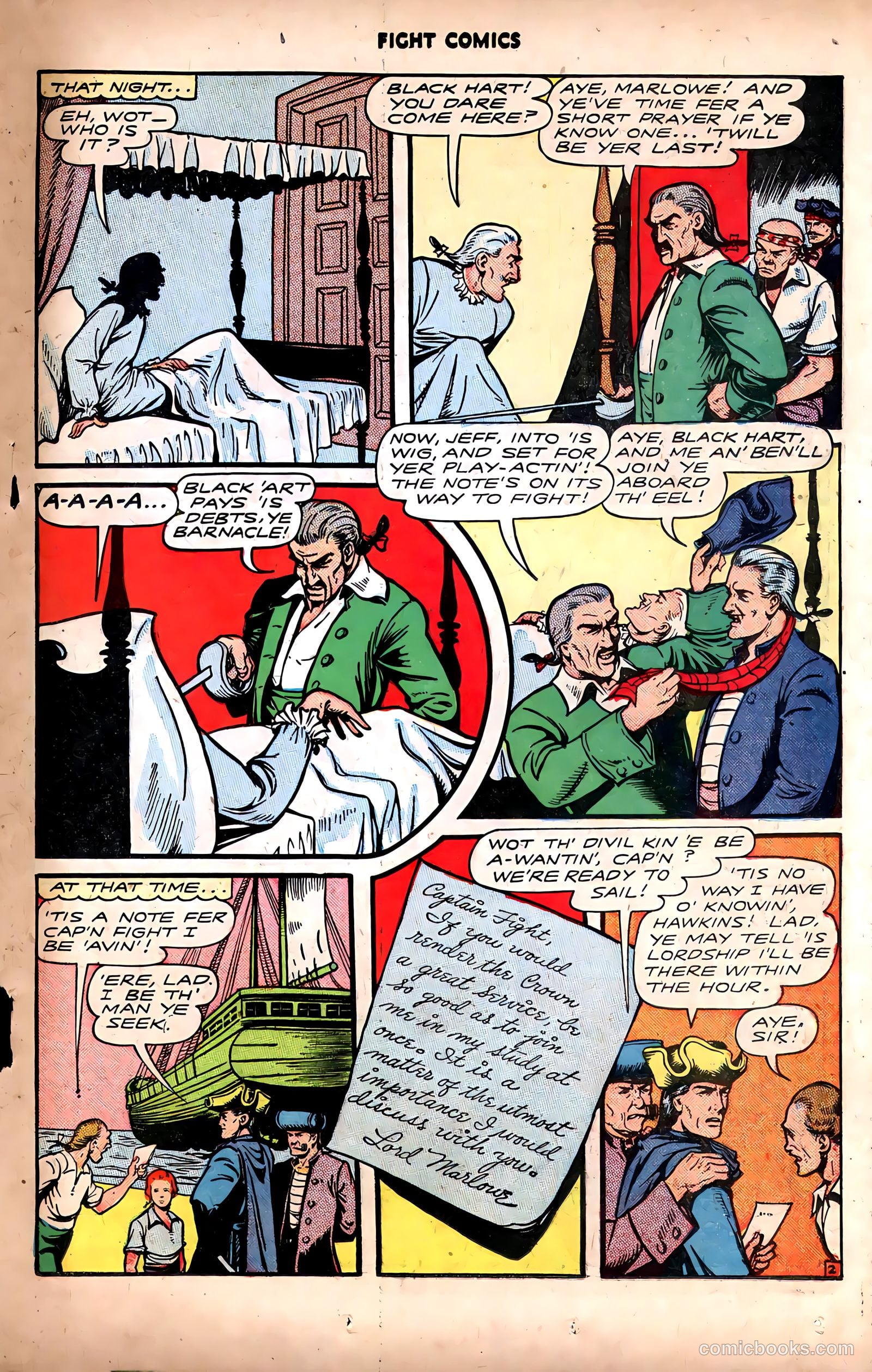 Fight Comics #49 — page 31 of 52