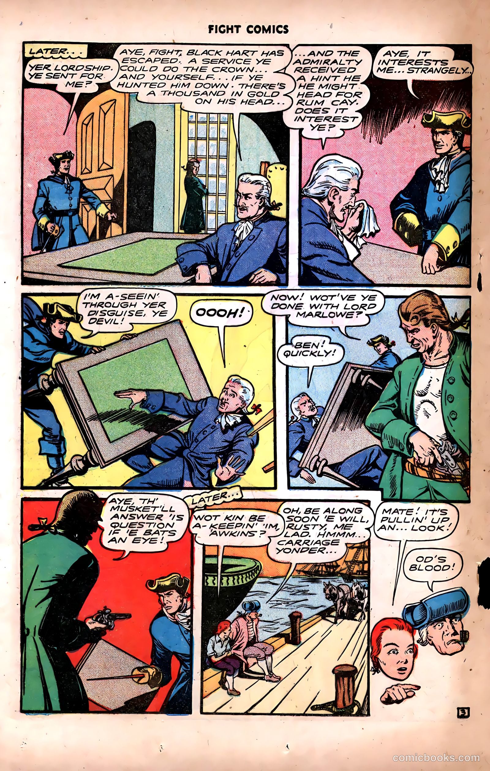 Fight Comics #49 — page 32 of 52