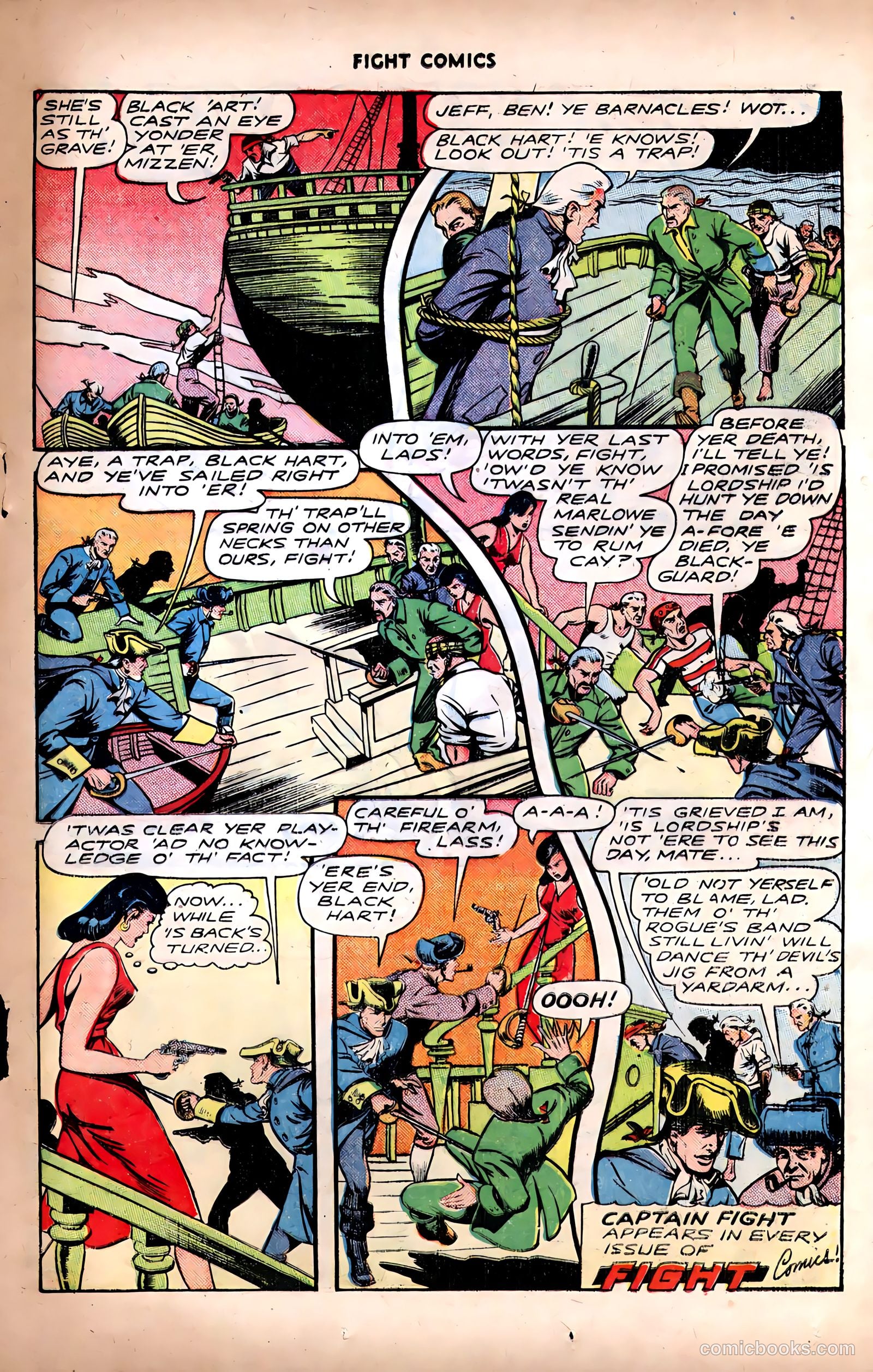 Fight Comics #49 — page 35 of 52