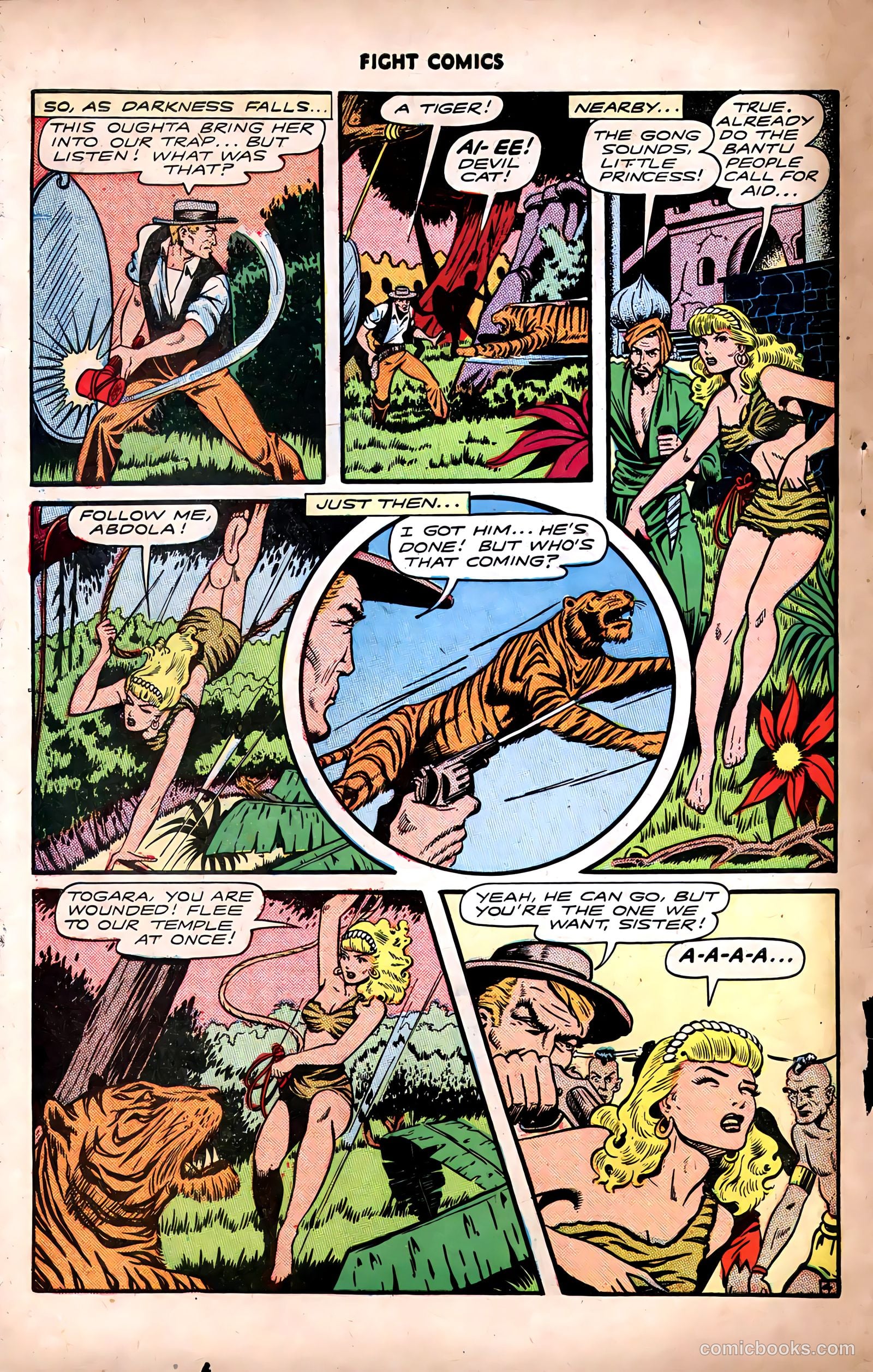 Fight Comics #49 — page 46 of 52