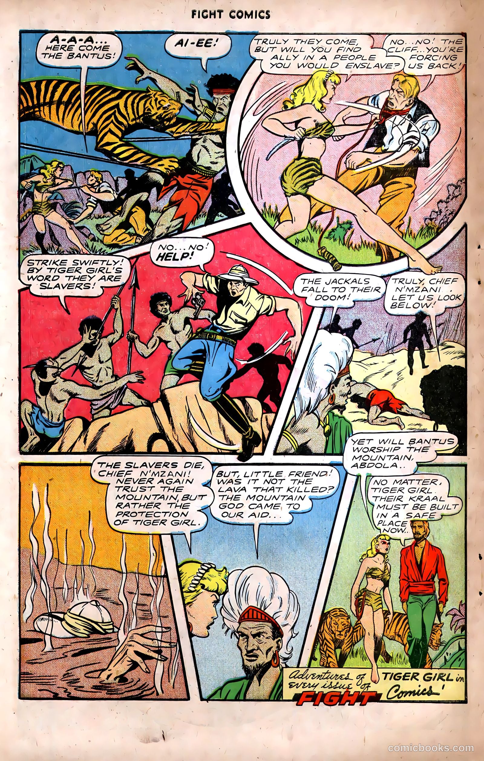 Fight Comics #49 — page 50 of 52