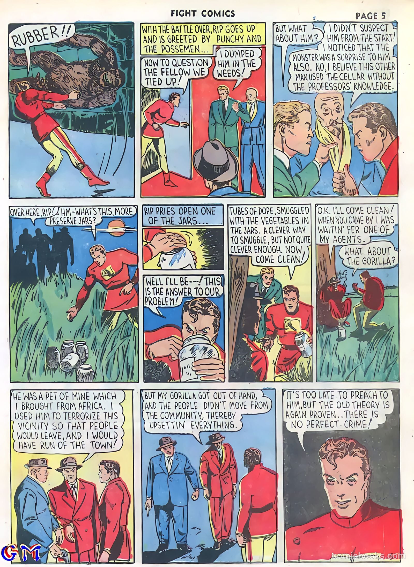 Fight Comics #5 — page 7 of 69