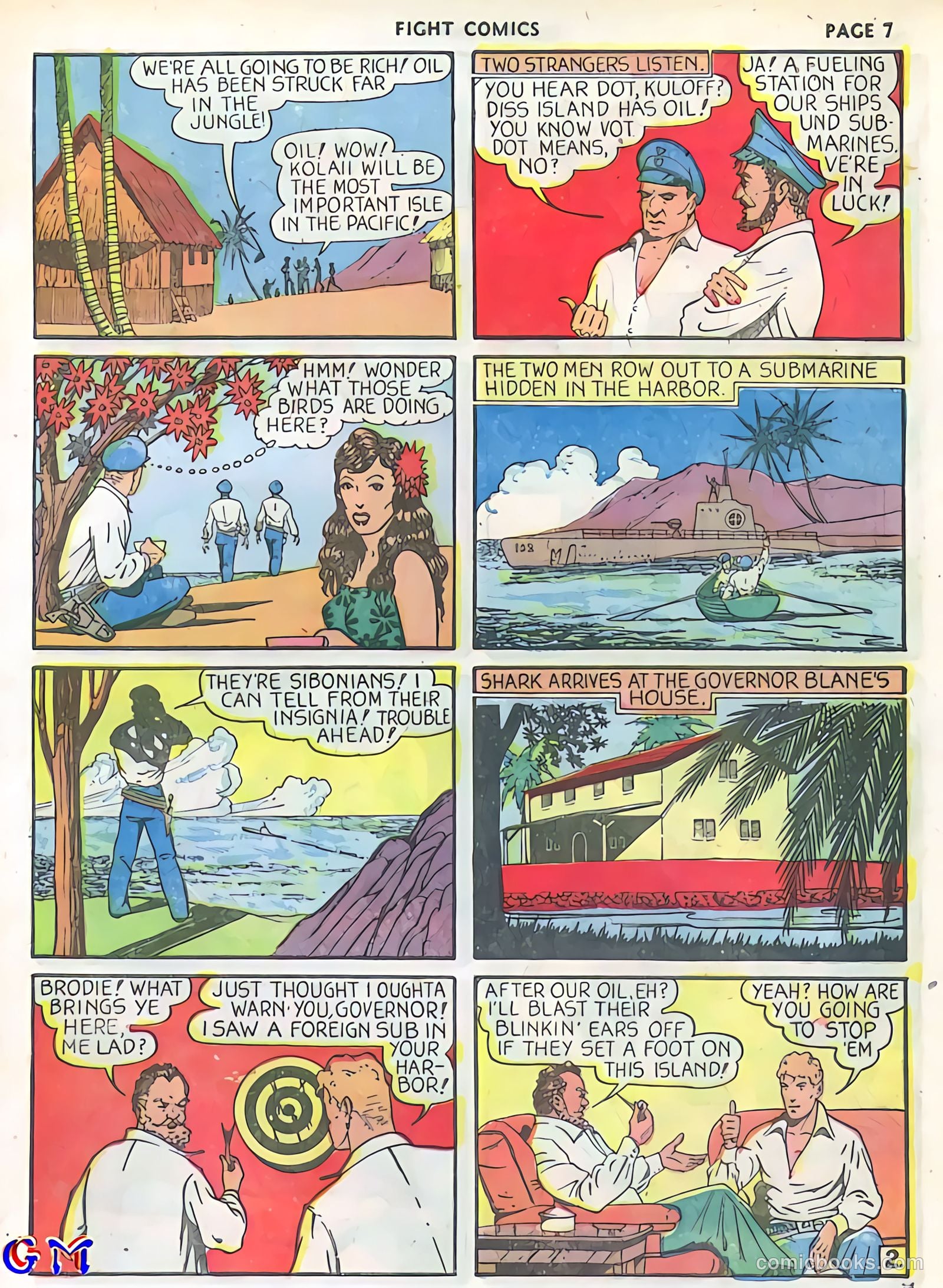 Fight Comics #5 — page 9 of 69