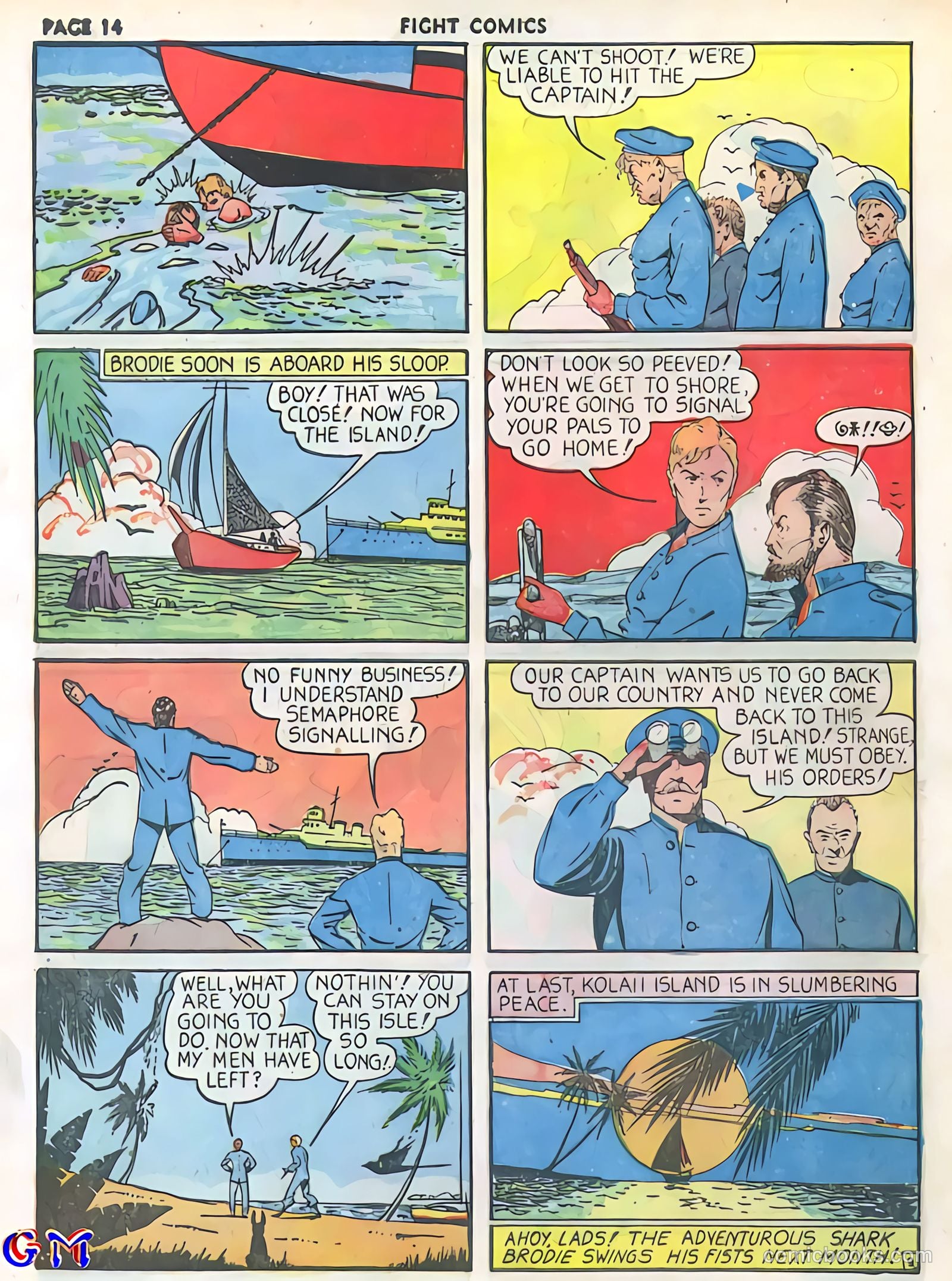 Fight Comics #5 — page 16 of 69