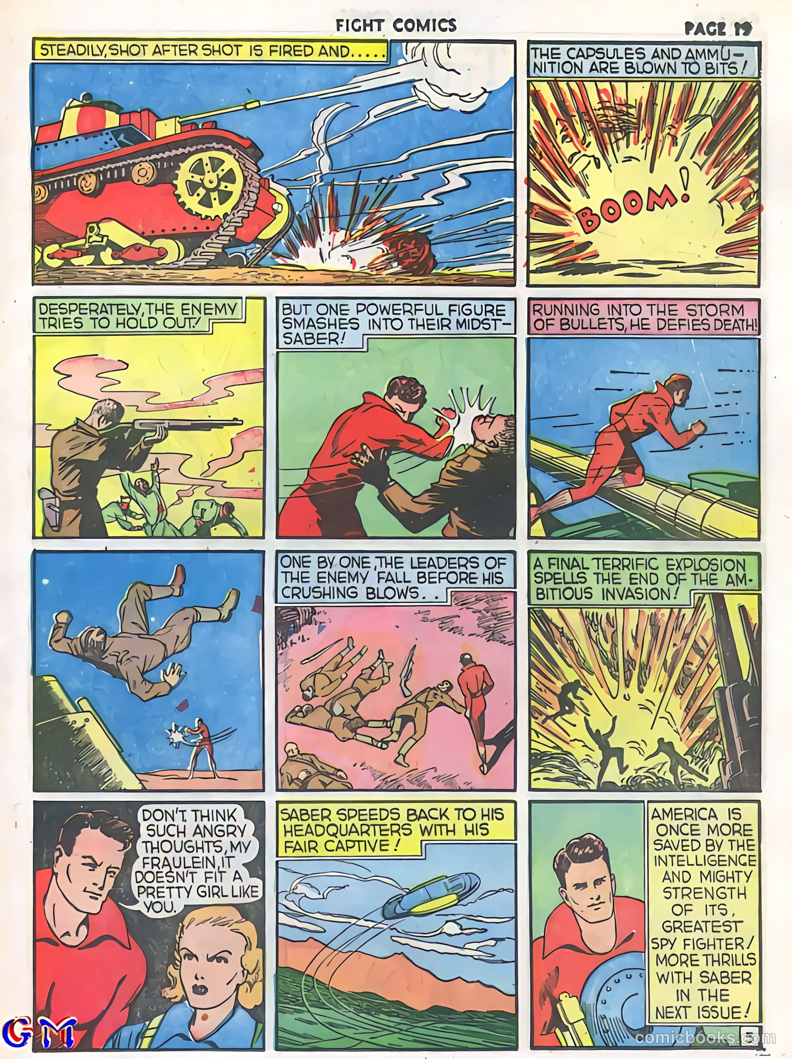 Fight Comics #5 — page 21 of 69