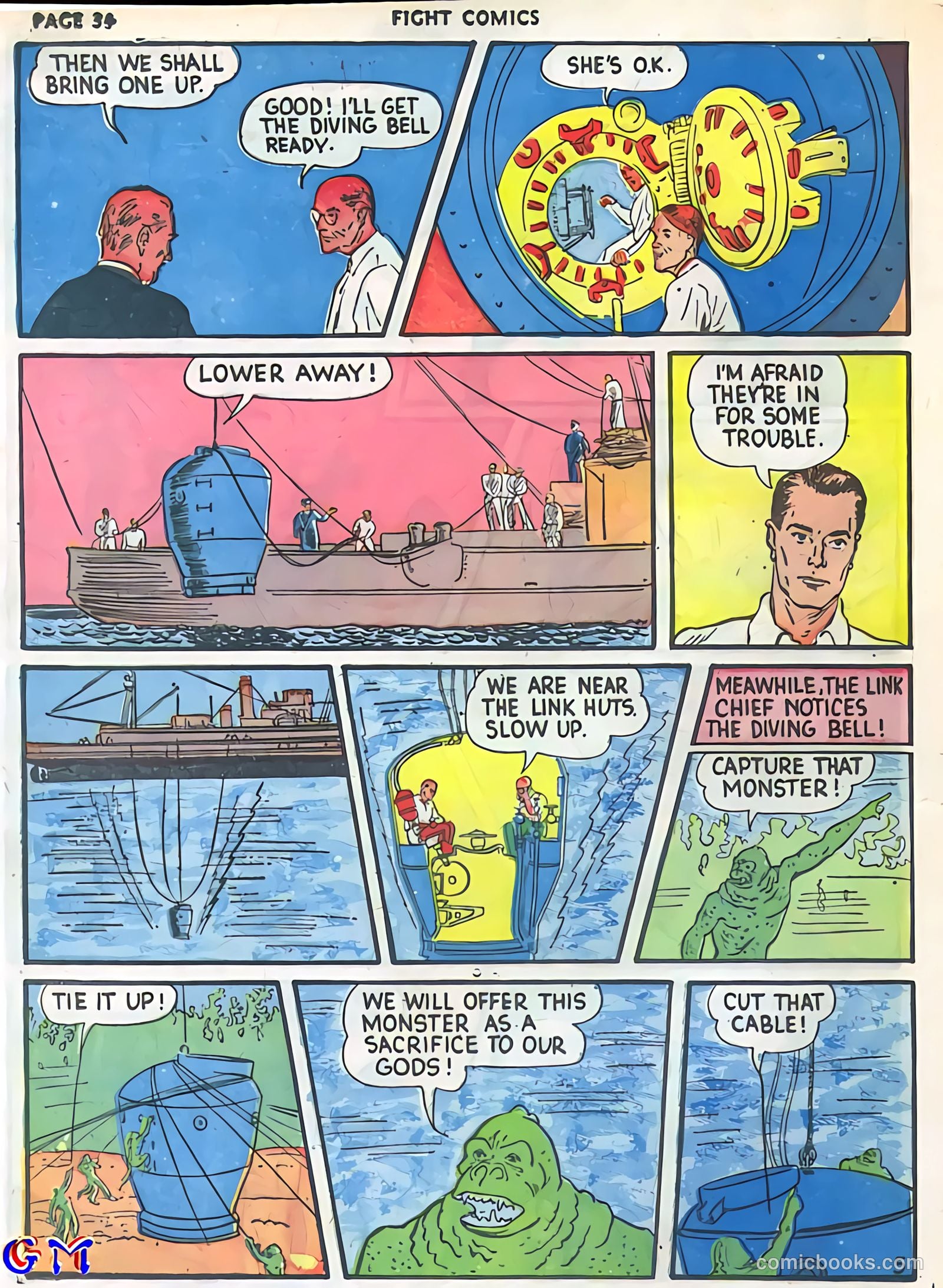 Fight Comics #5 — page 36 of 69