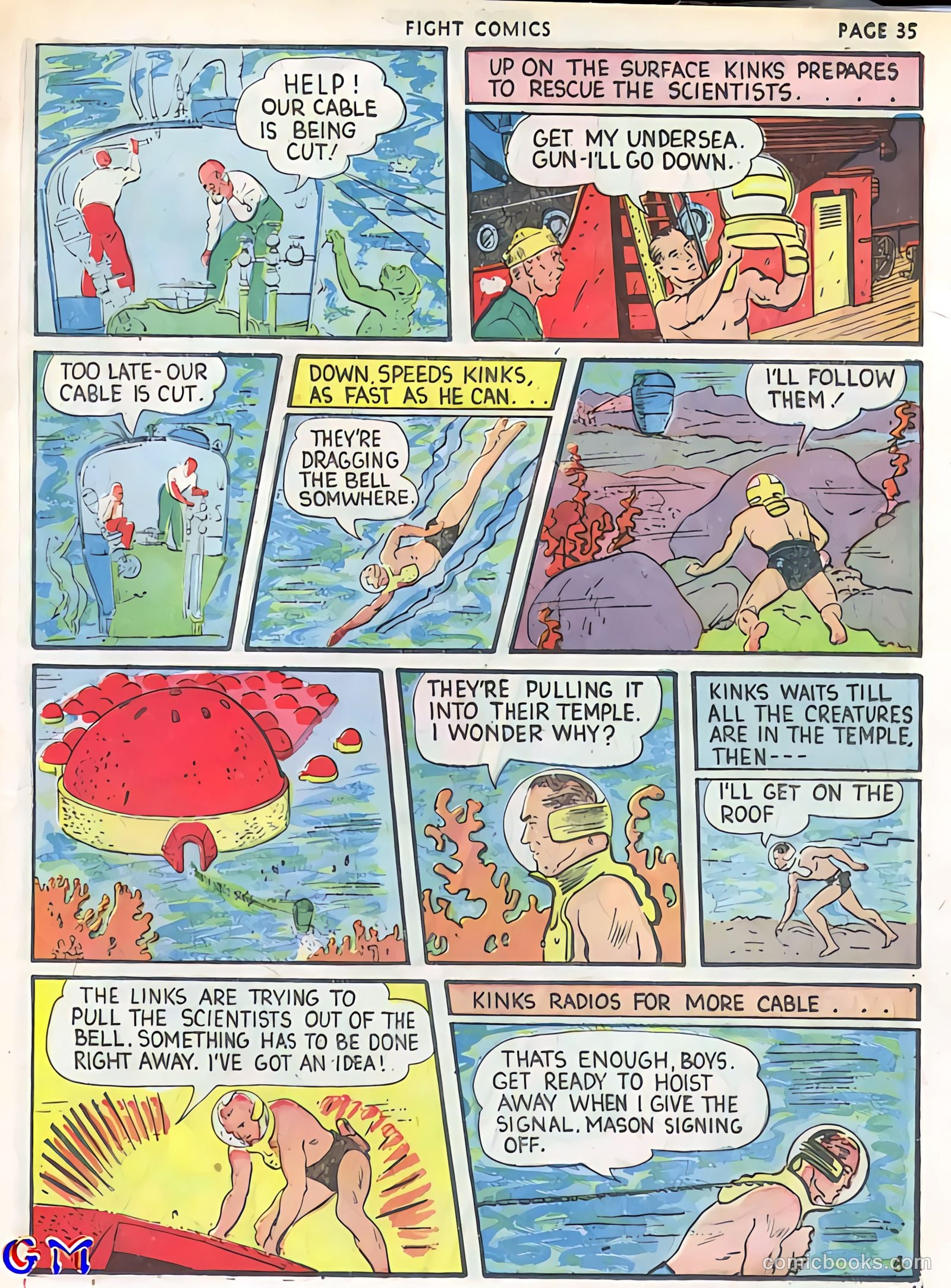 Fight Comics #5 — page 37 of 69