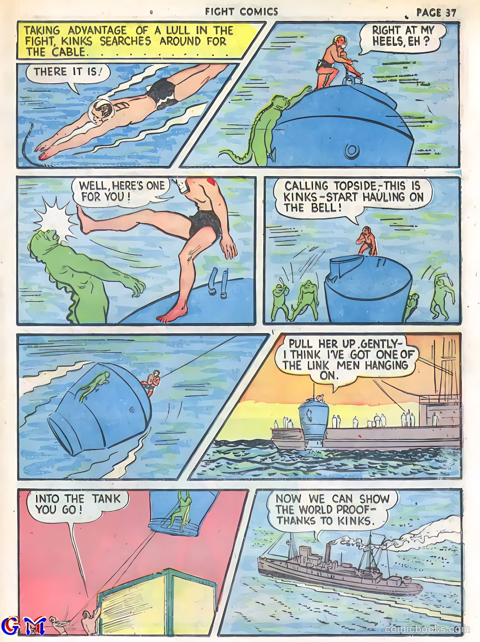 Fight Comics #5 — page 39 of 69
