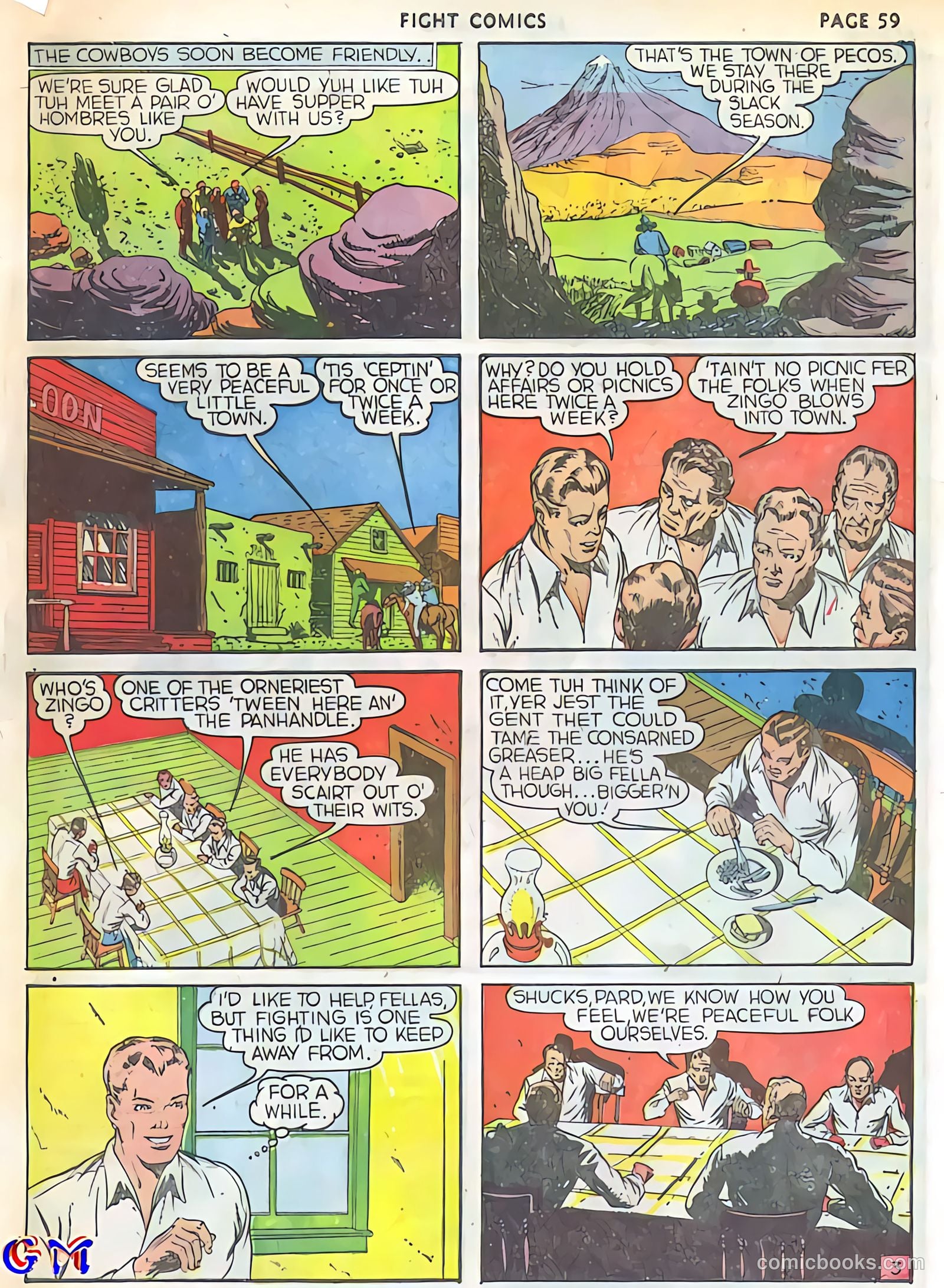 Fight Comics #5 — page 61 of 69