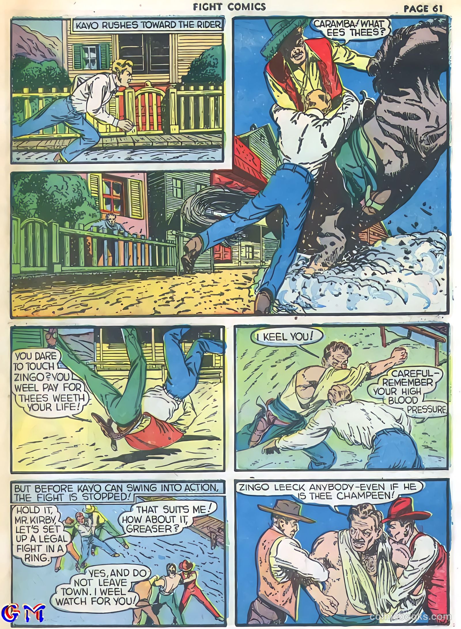 Fight Comics #5 — page 63 of 69