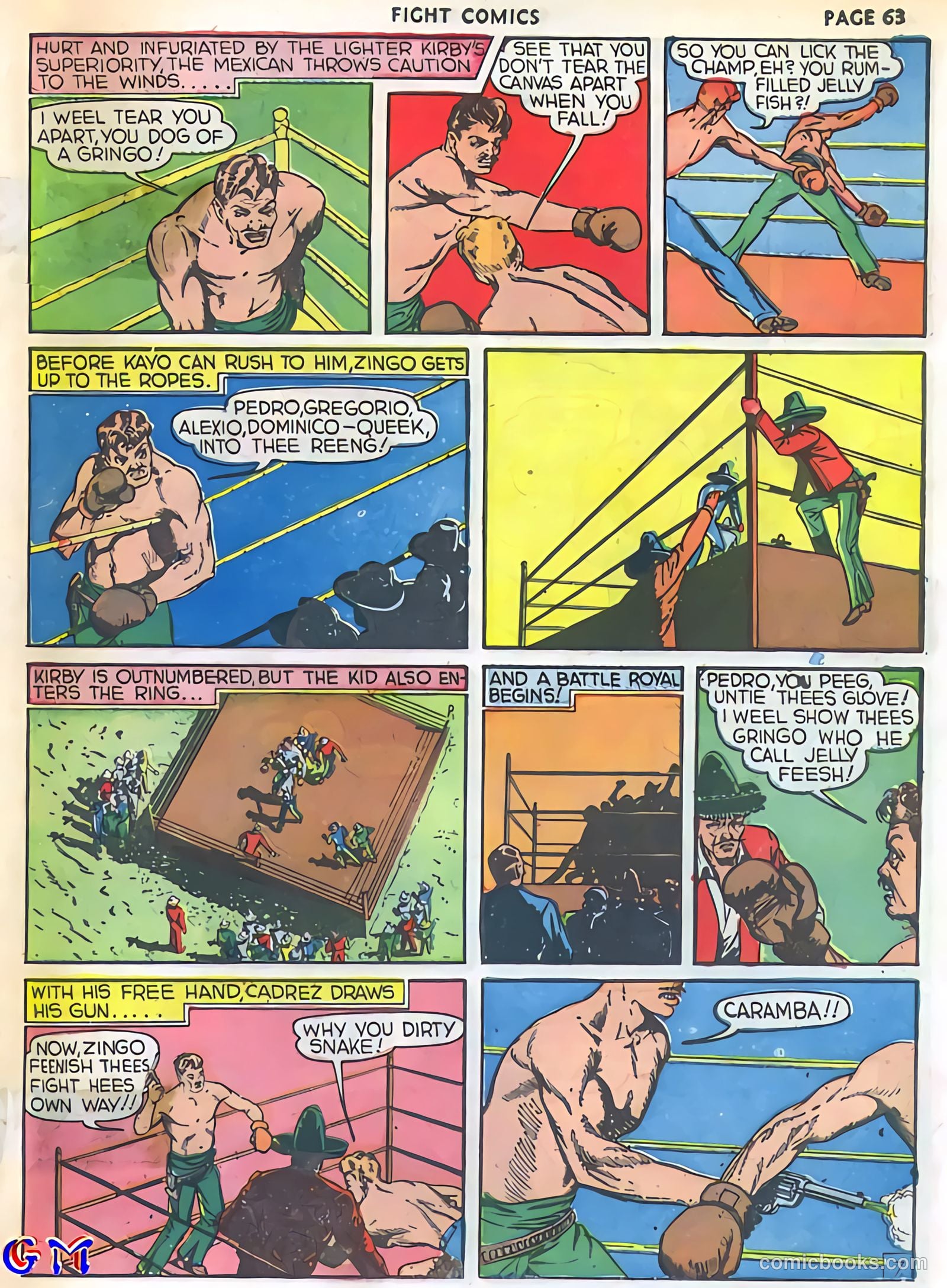 Fight Comics #5 — page 65 of 69