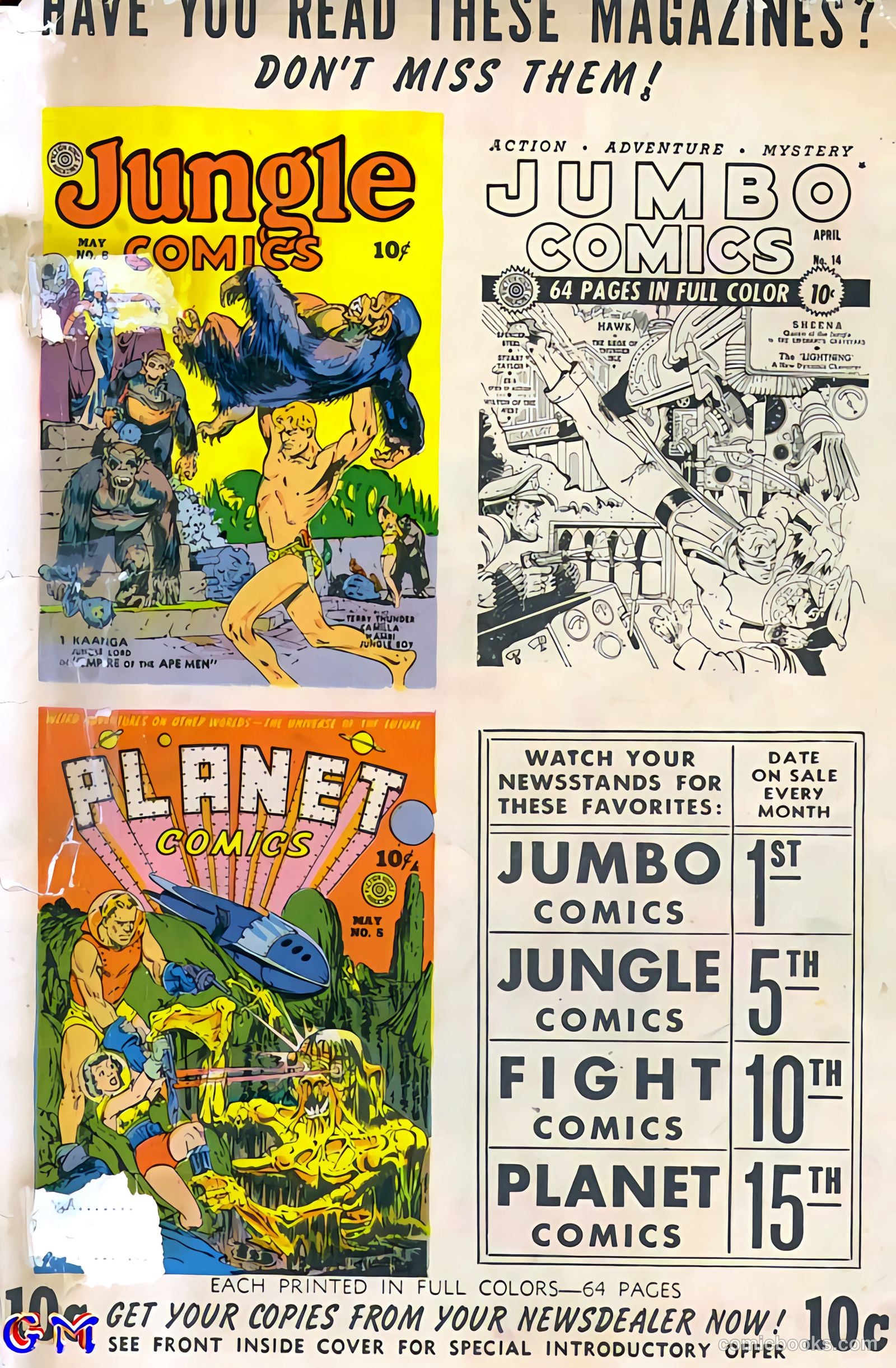 Fight Comics #5 — page 69 of 69