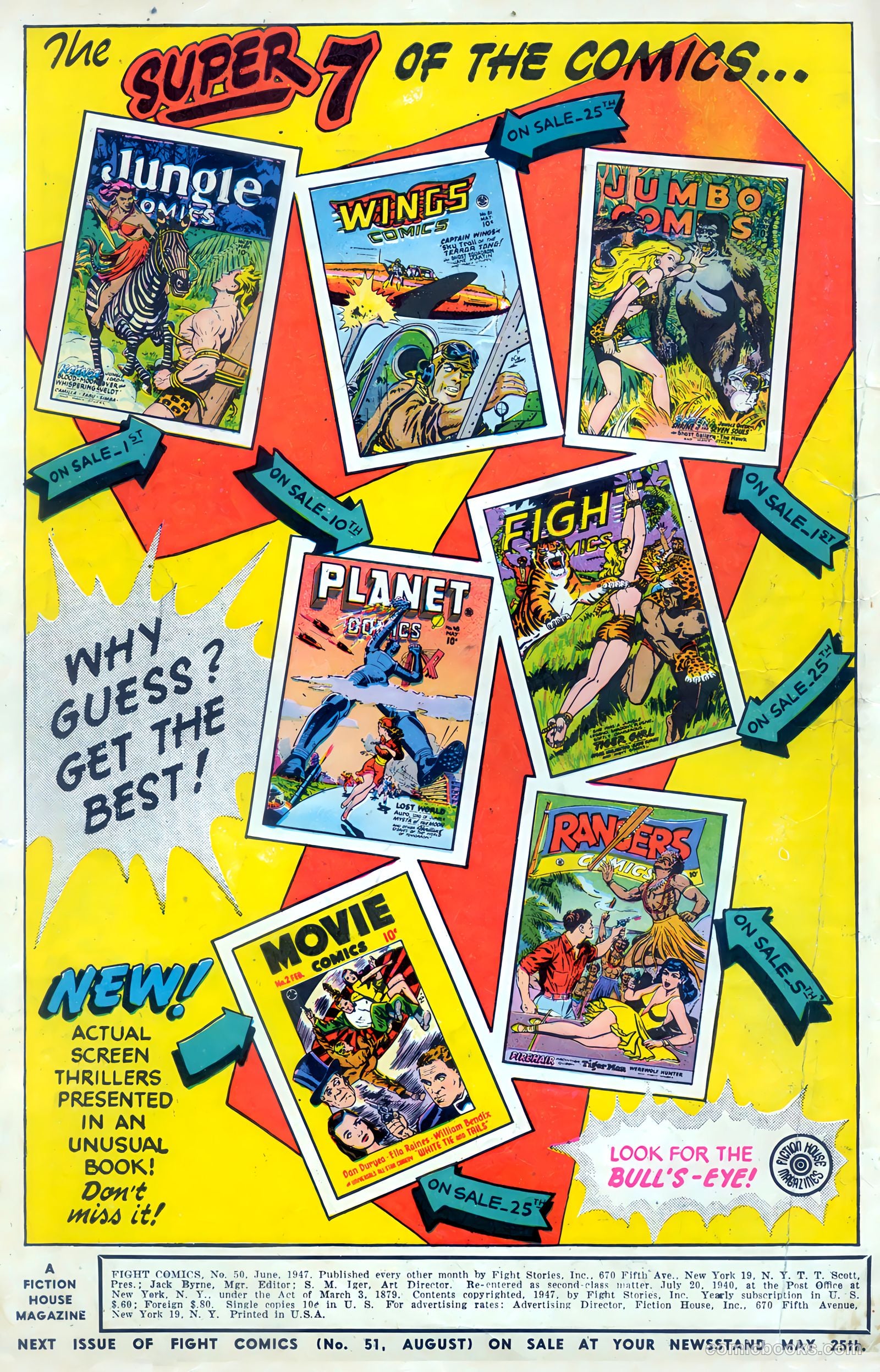 Fight Comics #50 — page 2 of 52