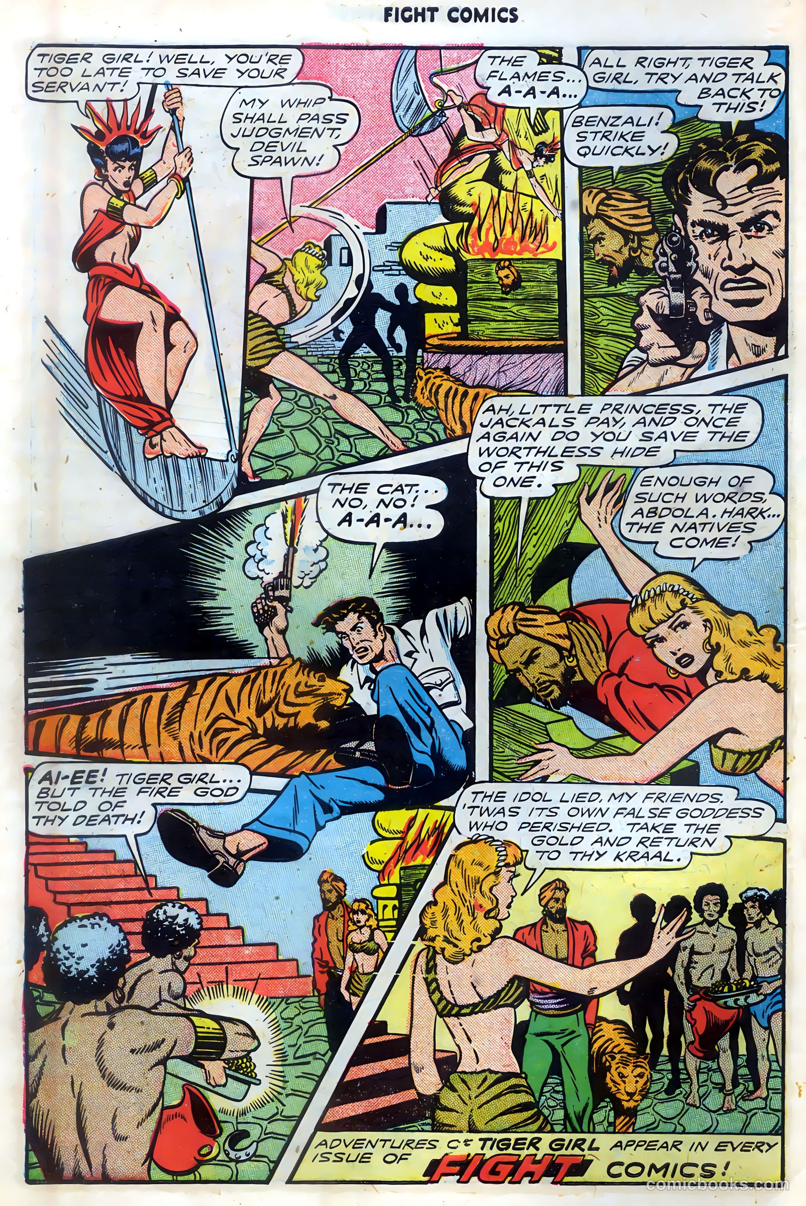 Fight Comics #50 — page 10 of 52