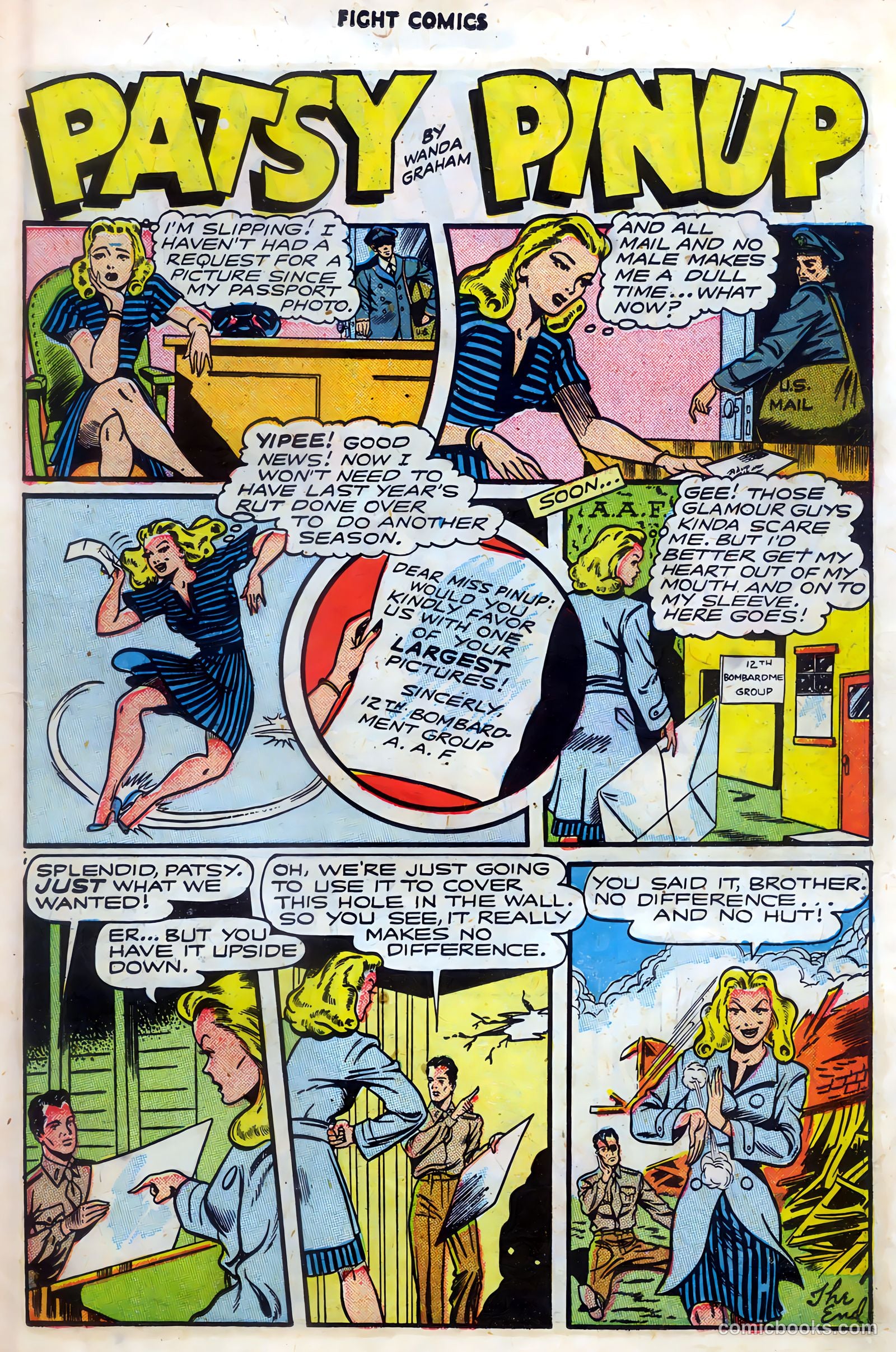 Fight Comics #50 — page 19 of 52