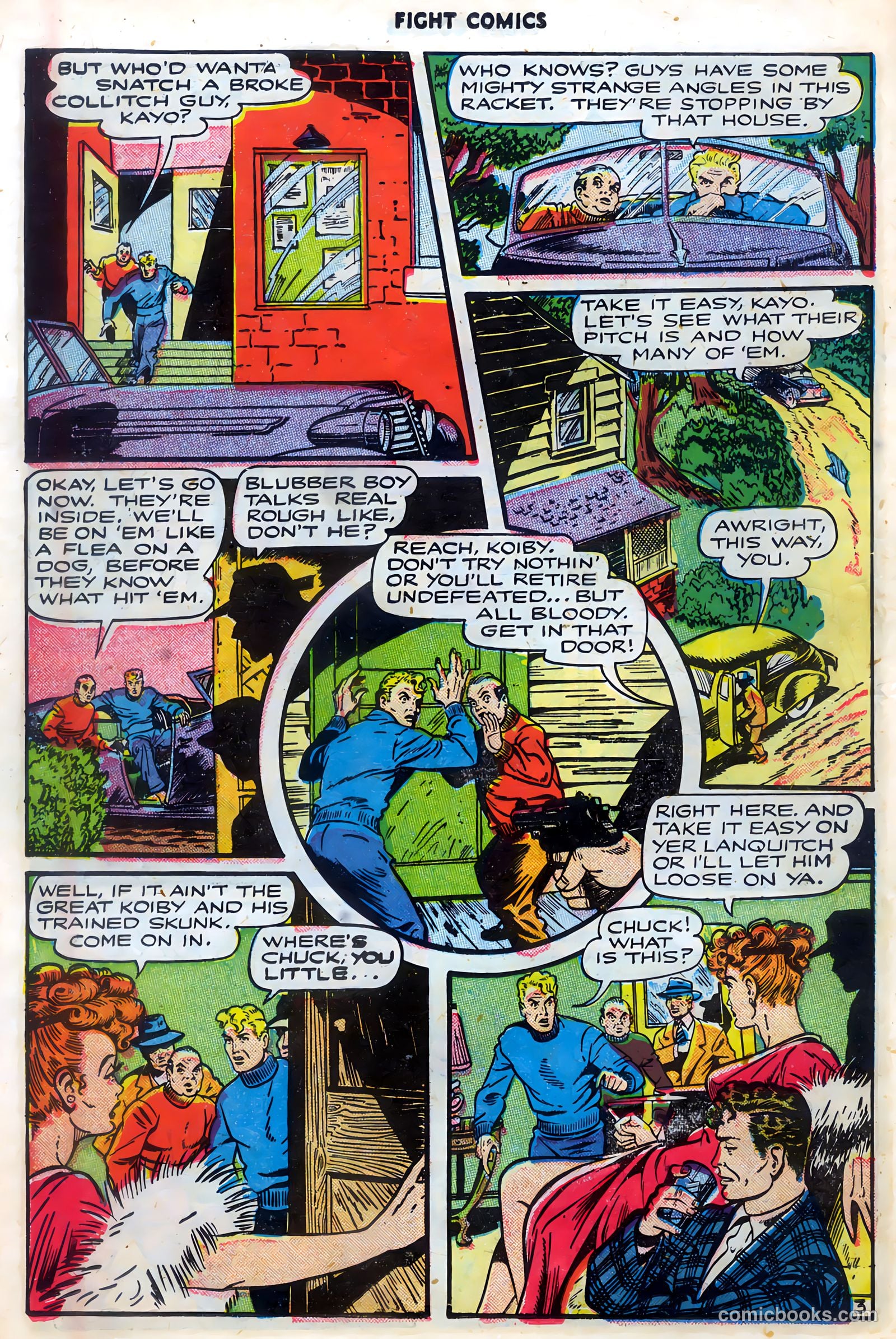 Fight Comics #50 — page 22 of 52