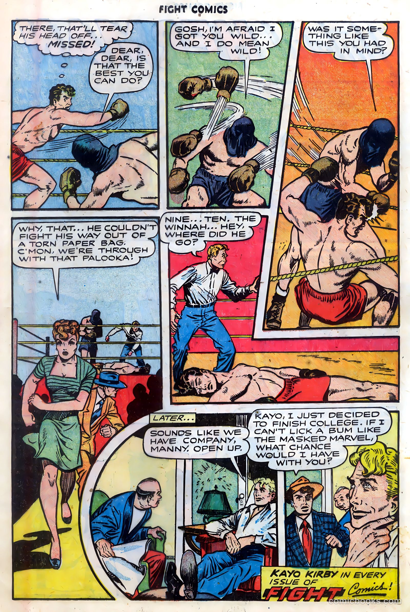 Fight Comics #50 — page 25 of 52
