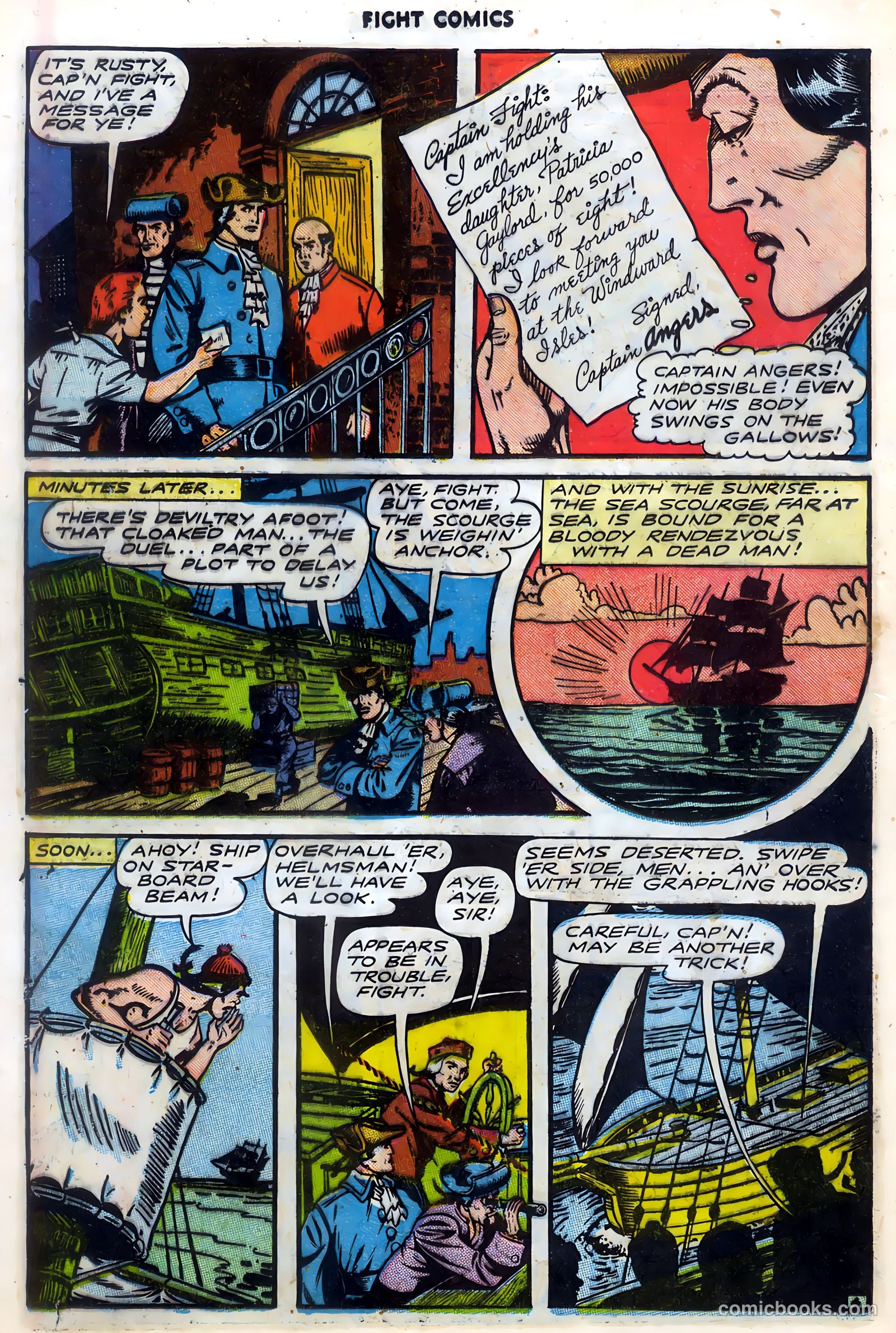 Fight Comics #50 — page 30 of 52