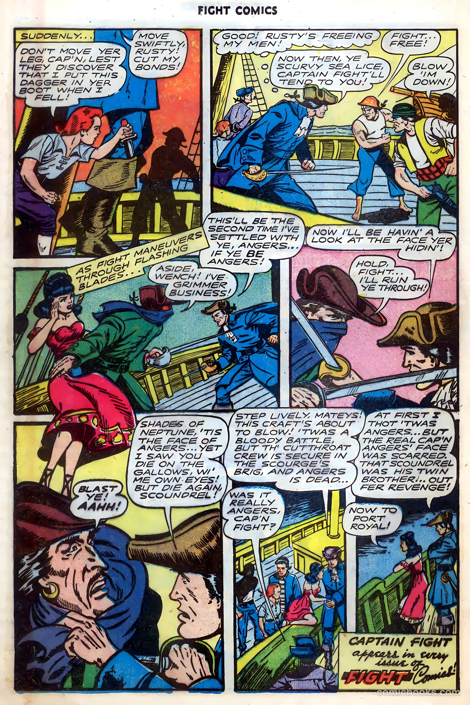 Fight Comics #50 — page 32 of 52