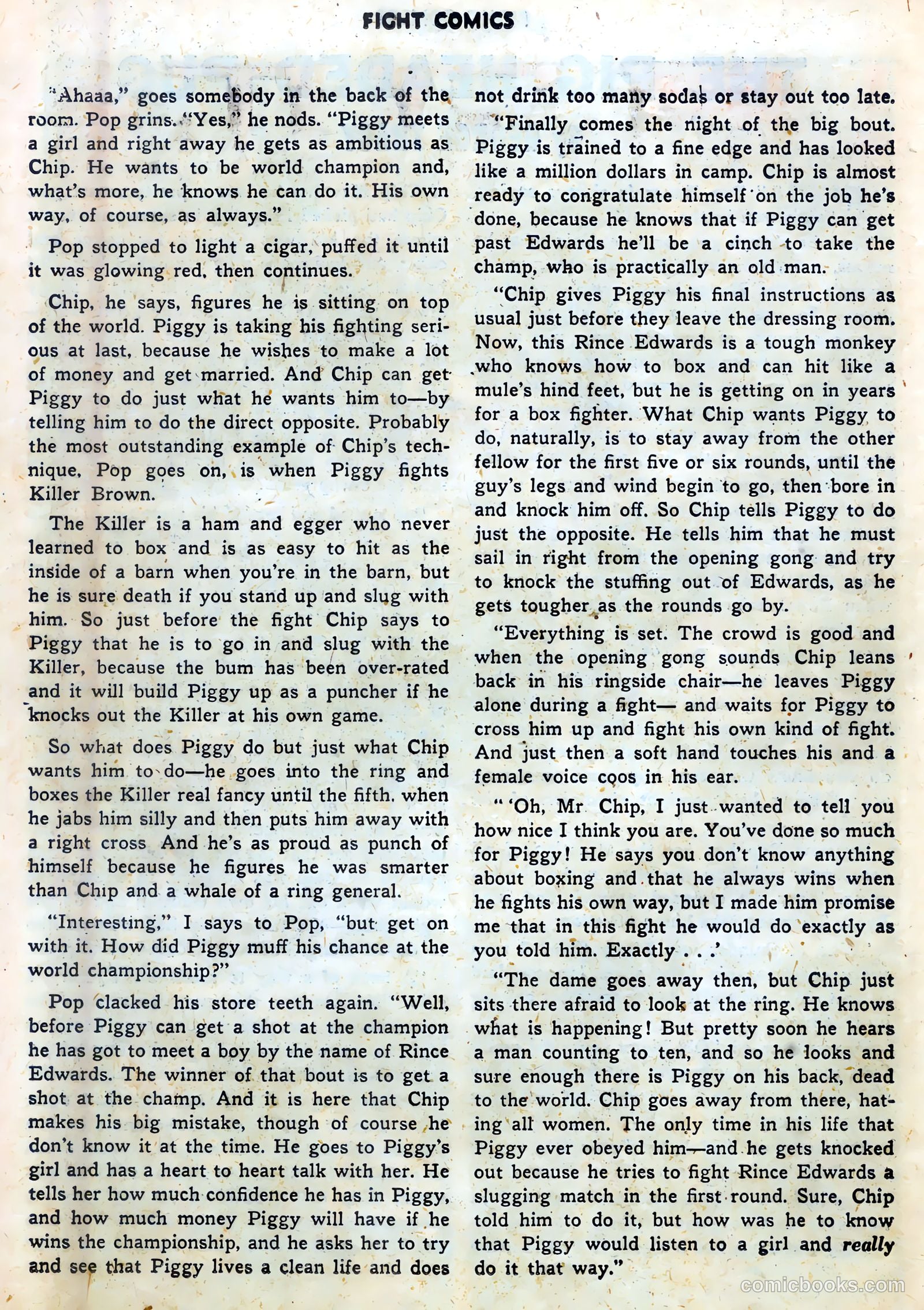Fight Comics #50 — page 34 of 52