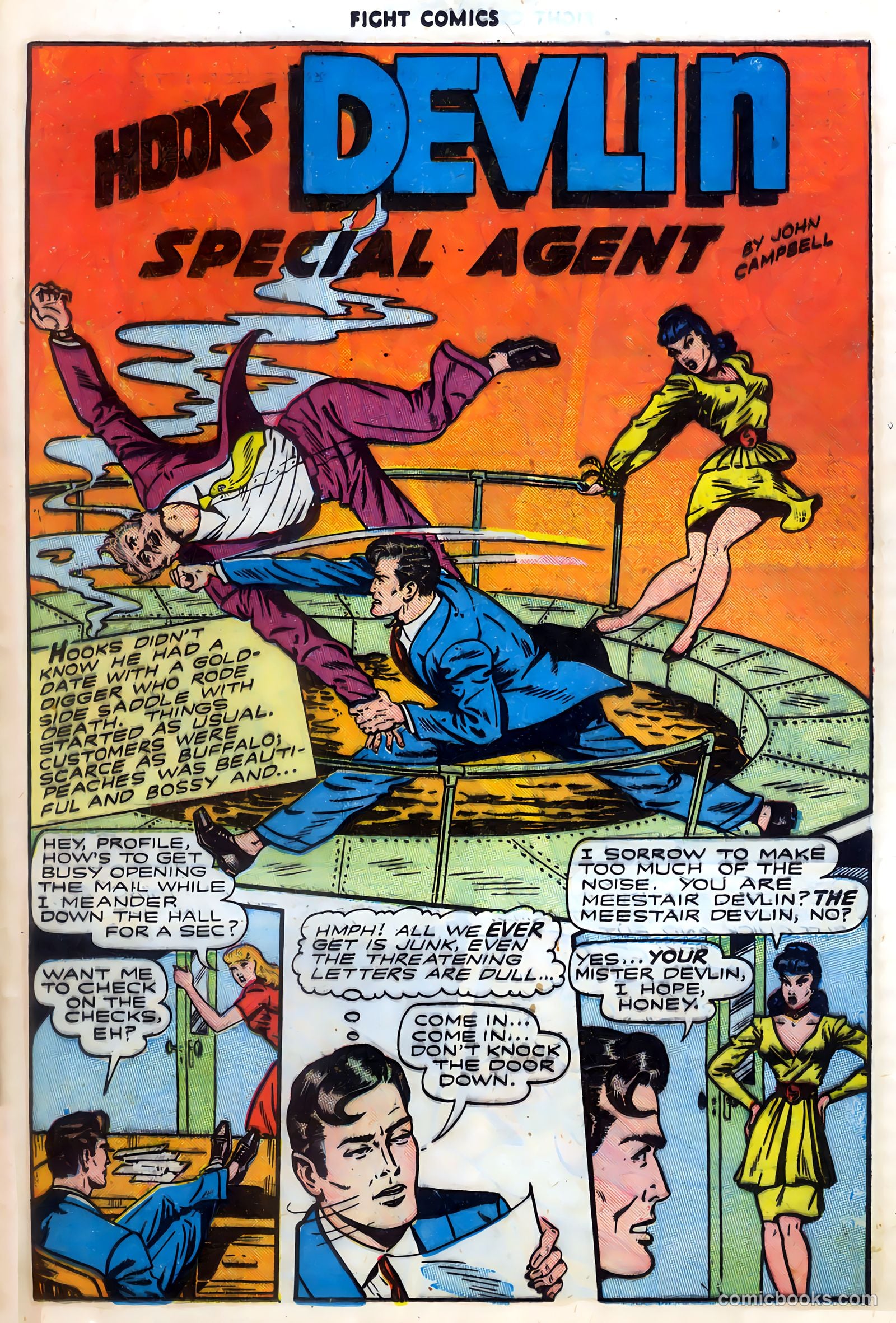 Fight Comics #50 — page 35 of 52
