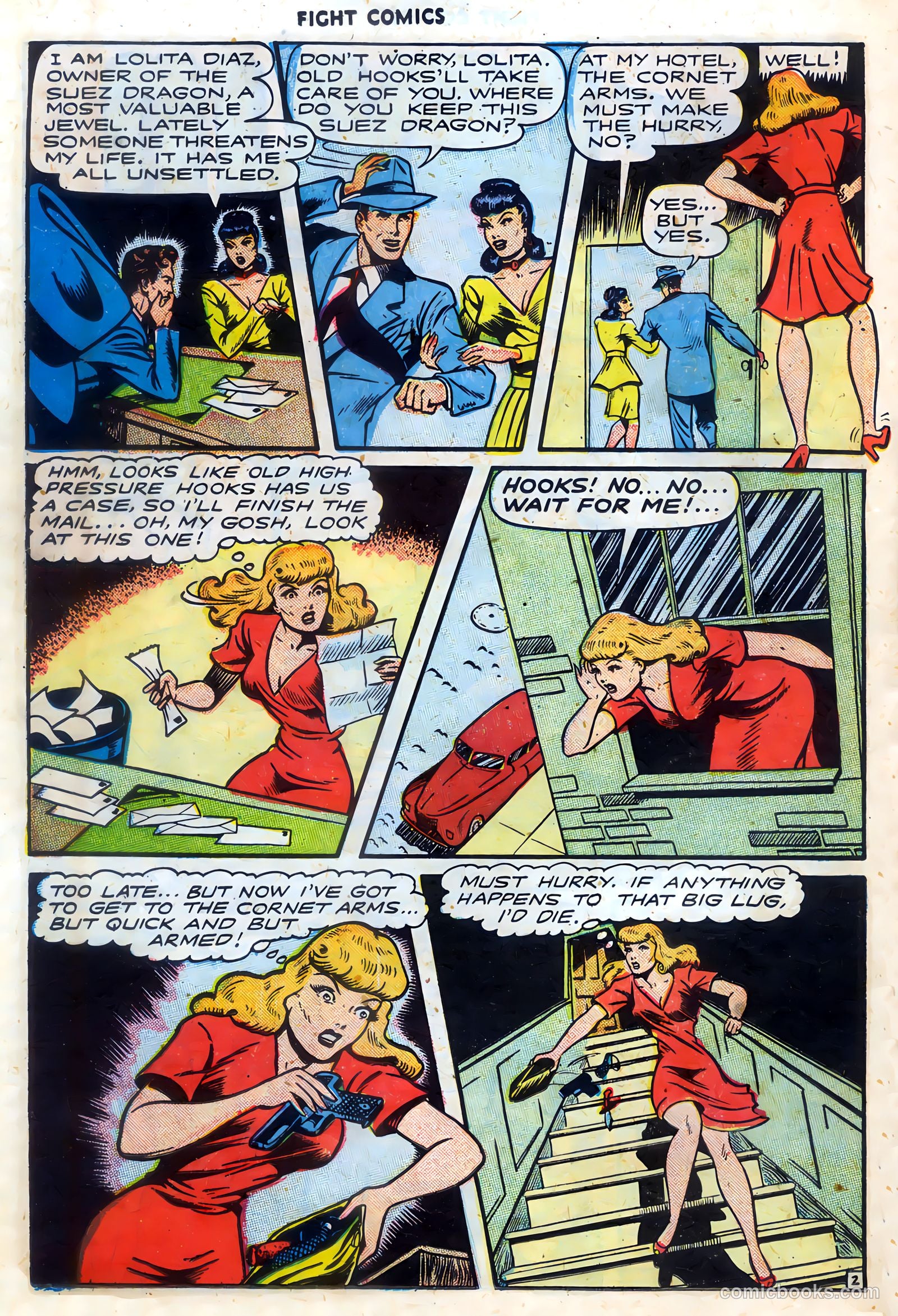 Fight Comics #50 — page 36 of 52