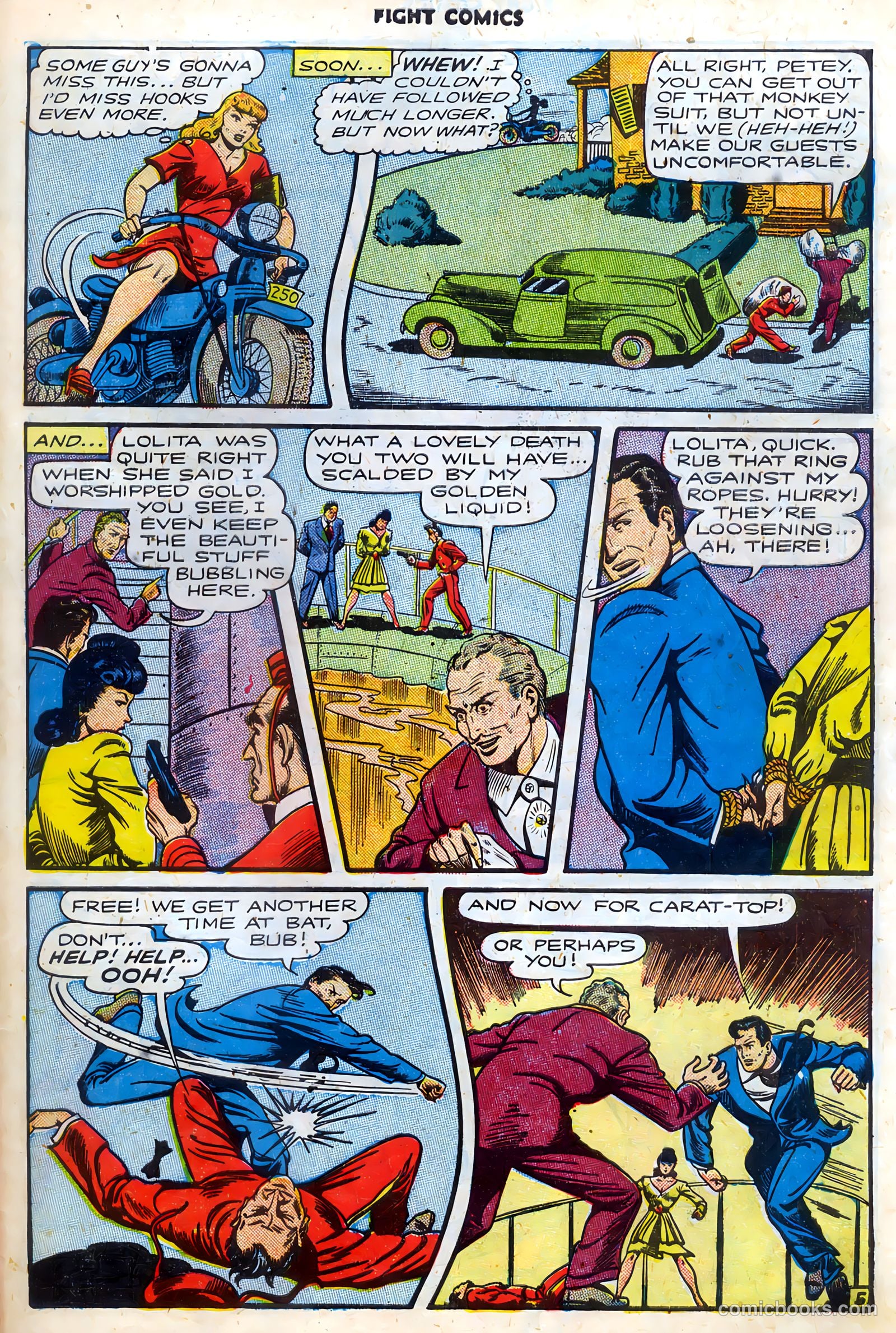 Fight Comics #50 — page 39 of 52
