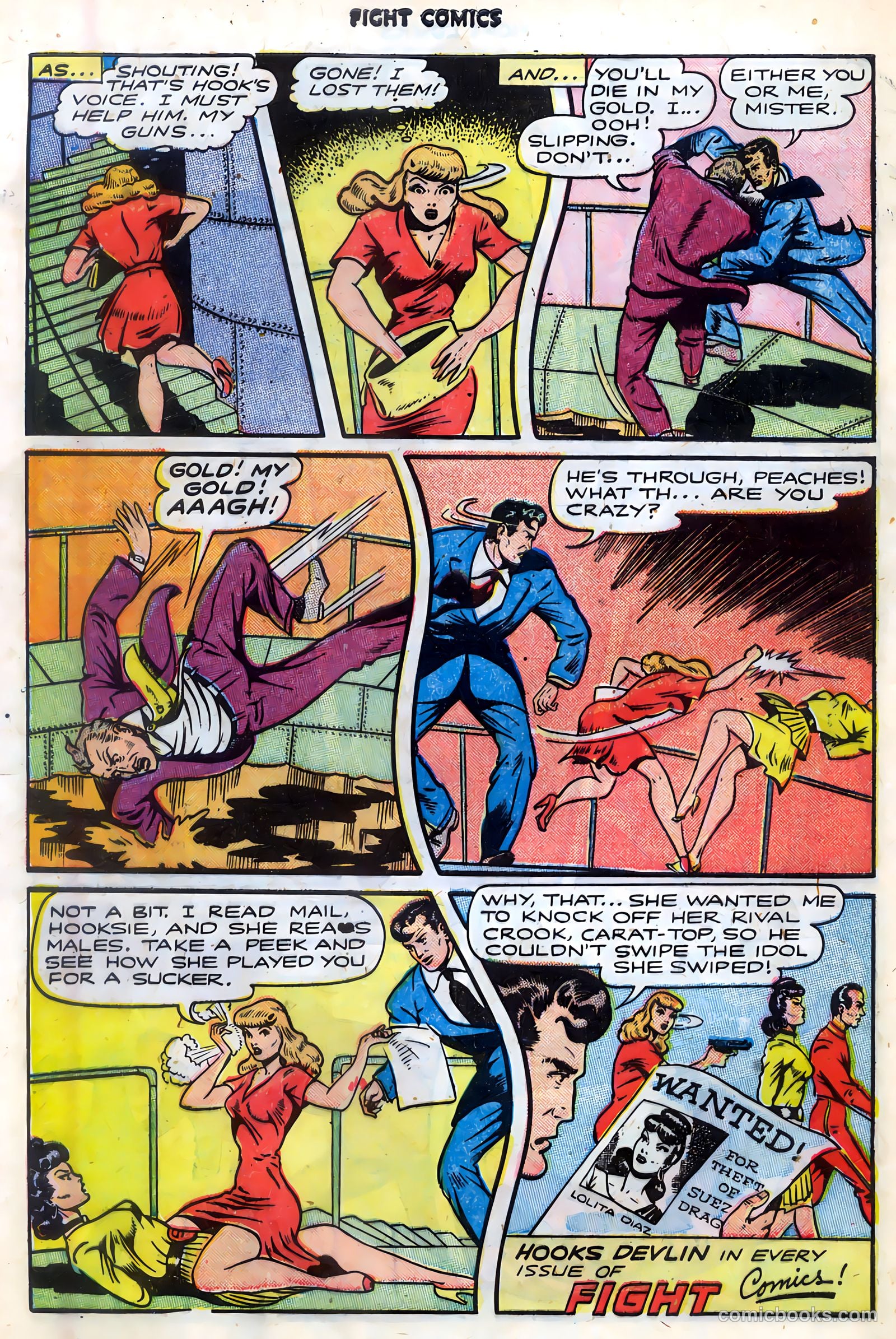 Fight Comics #50 — page 40 of 52
