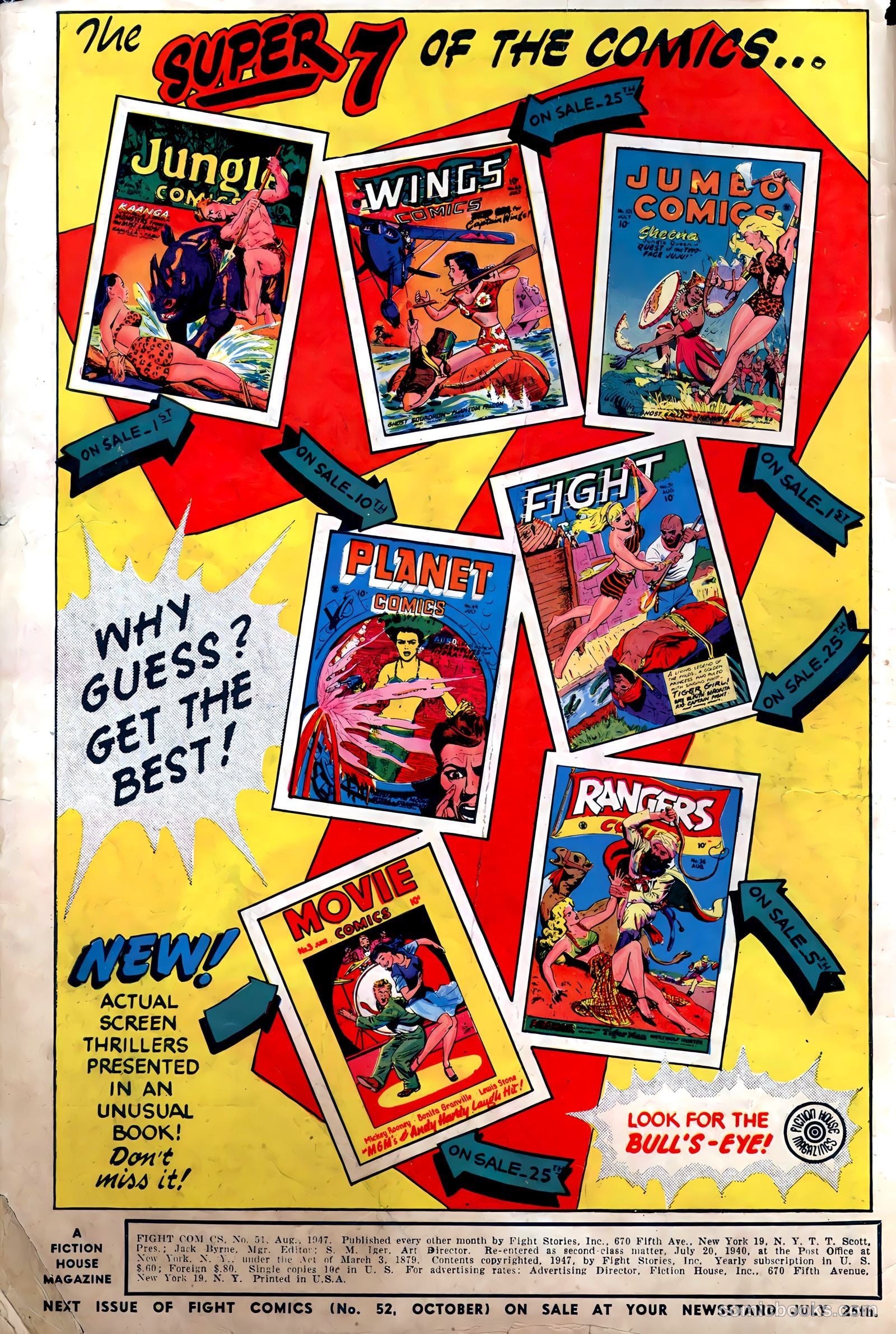 Fight Comics #51 — page 2 of 52